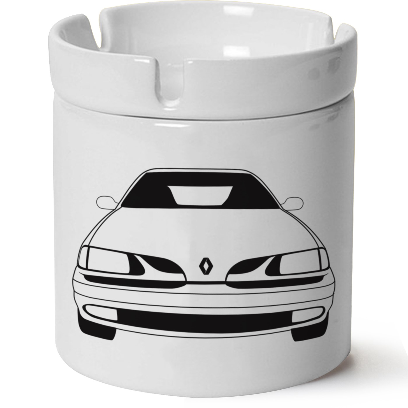 Renault Megane 1 Baskılı Porselen At Söndür Küllük