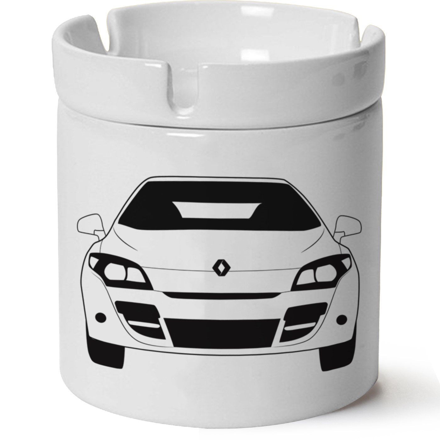 Renault Megane 3Fz1 Baskılı Porselen At Söndür Küllük