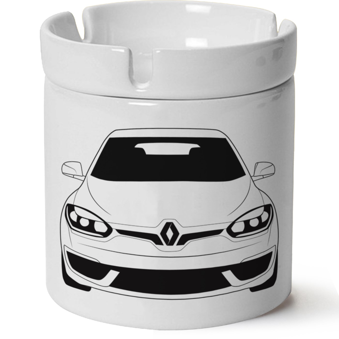 Renault Megane 3Fz3 Baskılı Porselen At Söndür Küllük