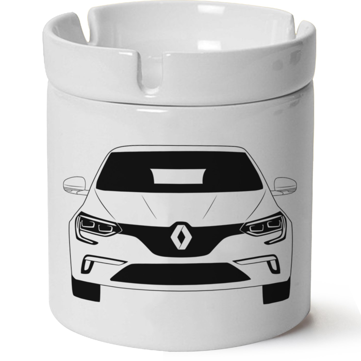 Renault Megane 4 Baskılı Porselen At Söndür Küllük