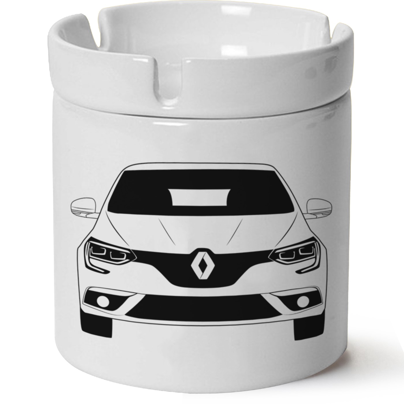 Renault Megane 4 Baskılı Porselen At Söndür Küllük