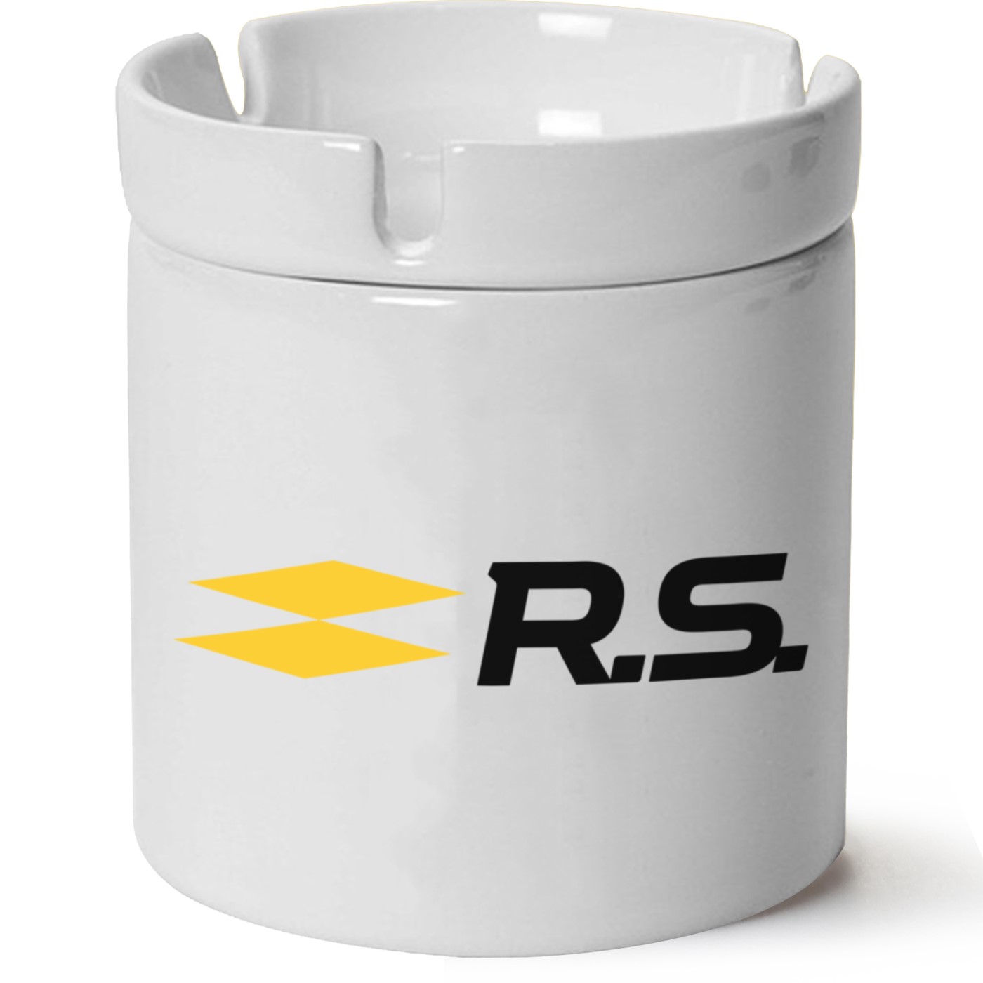 Renault RsLogo Baskılı Porselen At Söndür Küllük