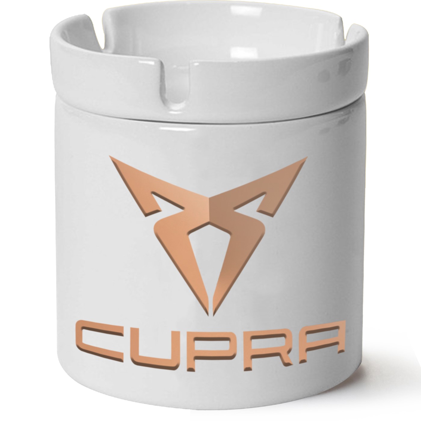 Seat Cupra Logo Baskılı Porselen At Söndür Küllük
