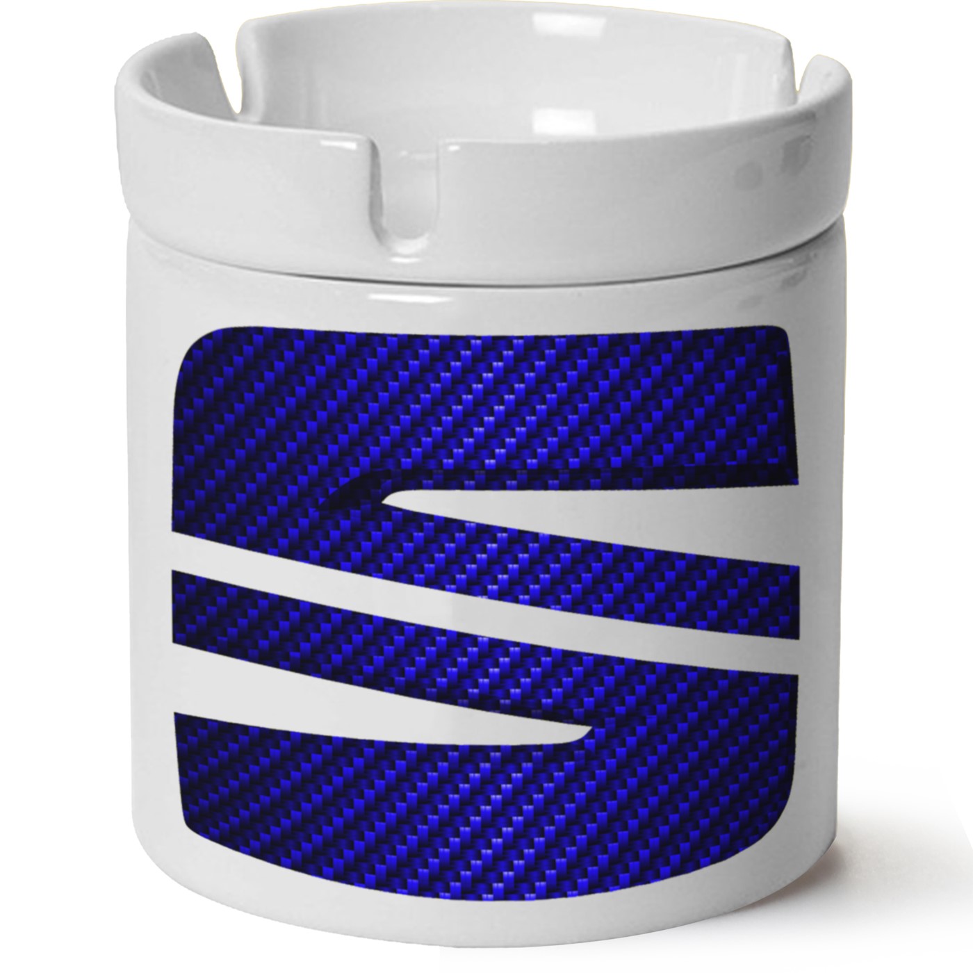 Seat Logo Baskılı Porselen At Söndür Küllük