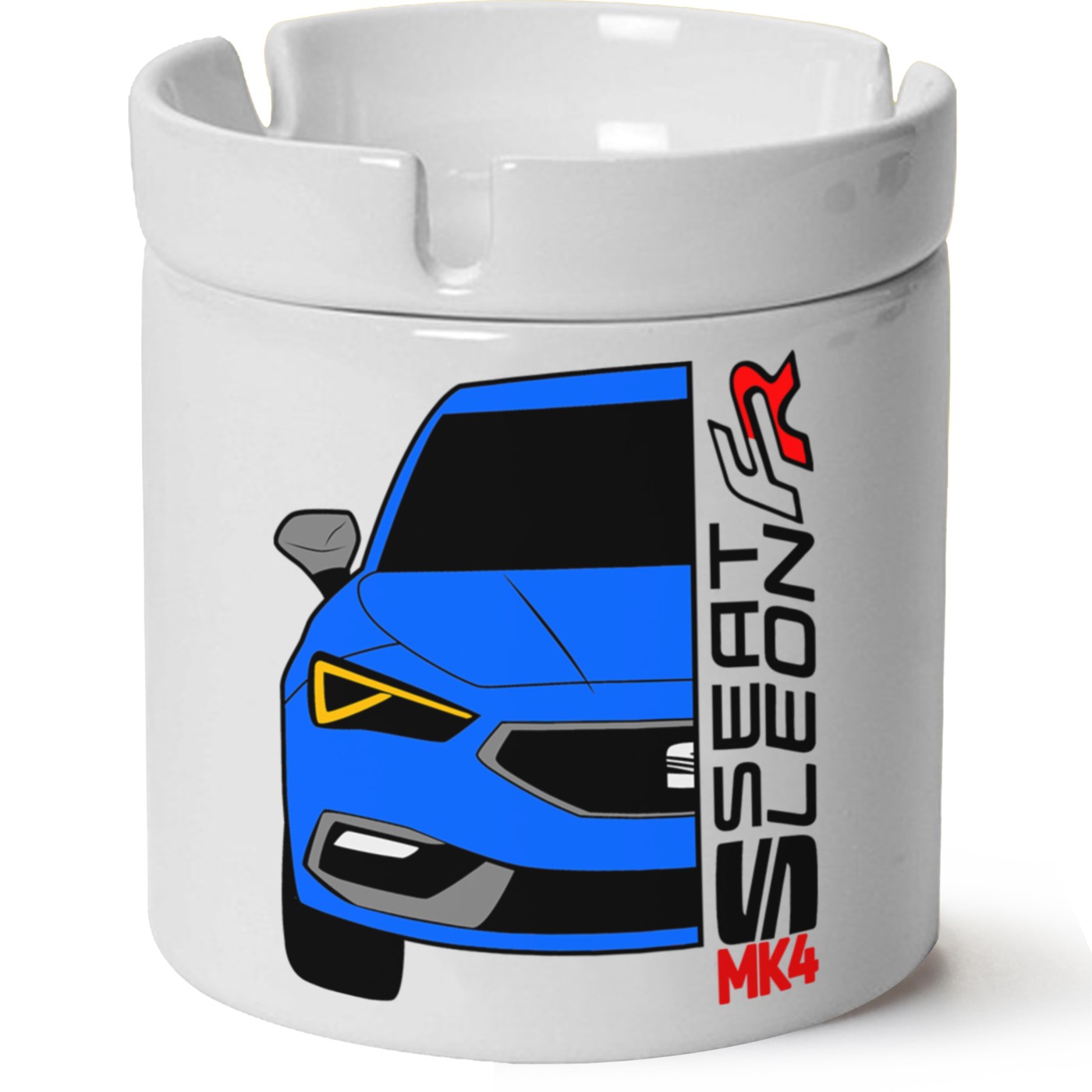 Seat Leon Mk4 Baskılı Porselen At Söndür Küllük