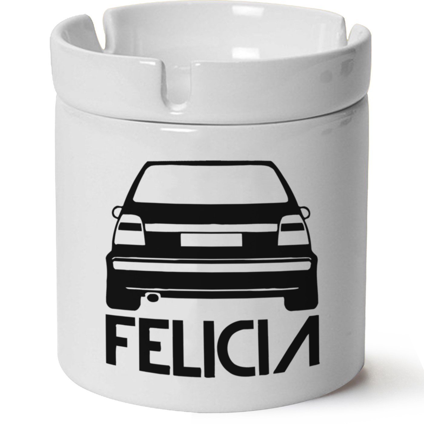 Skoda Felicia Baskılı Porselen At Söndür Küllük