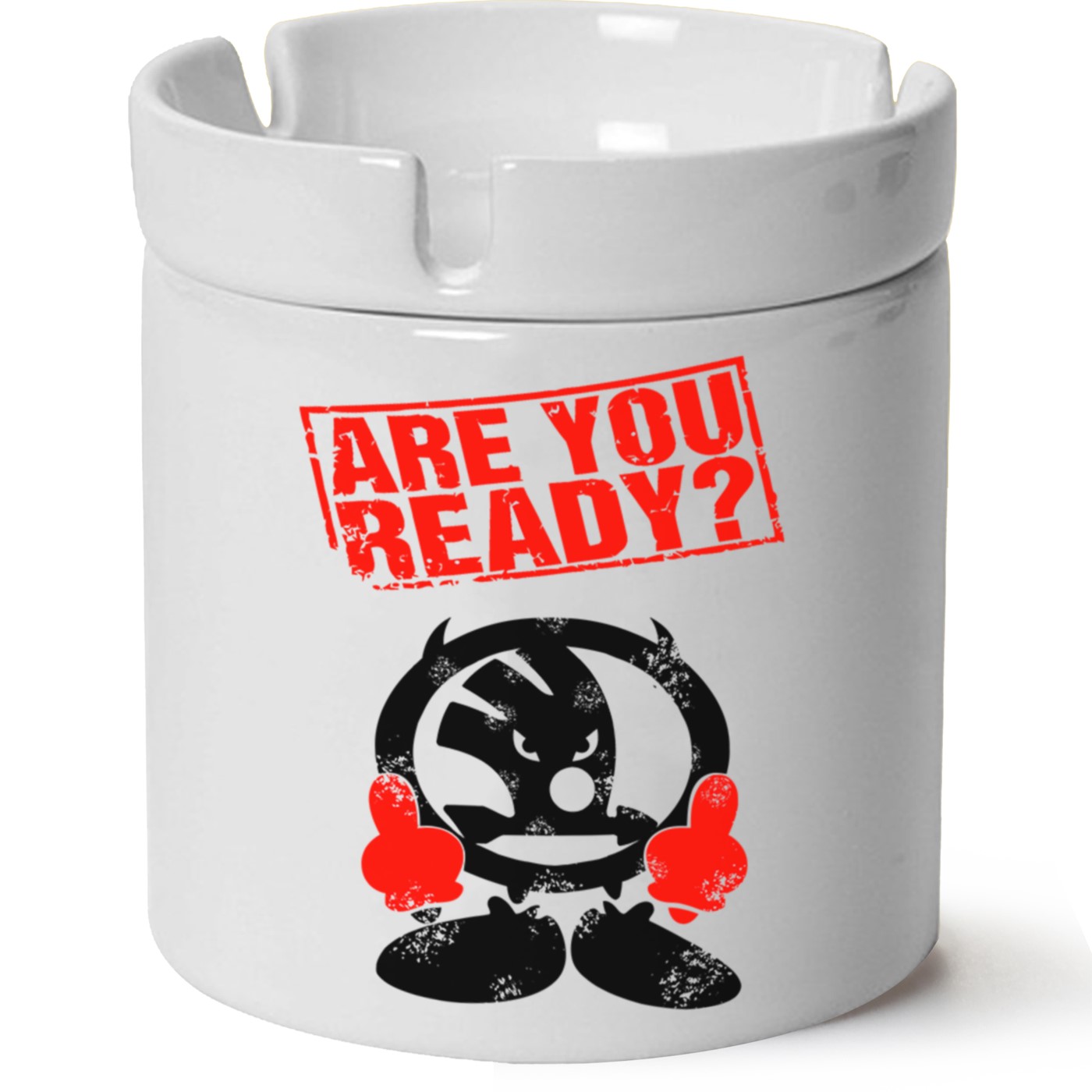 Skoda Logo Baskılı Porselen At Söndür Küllük