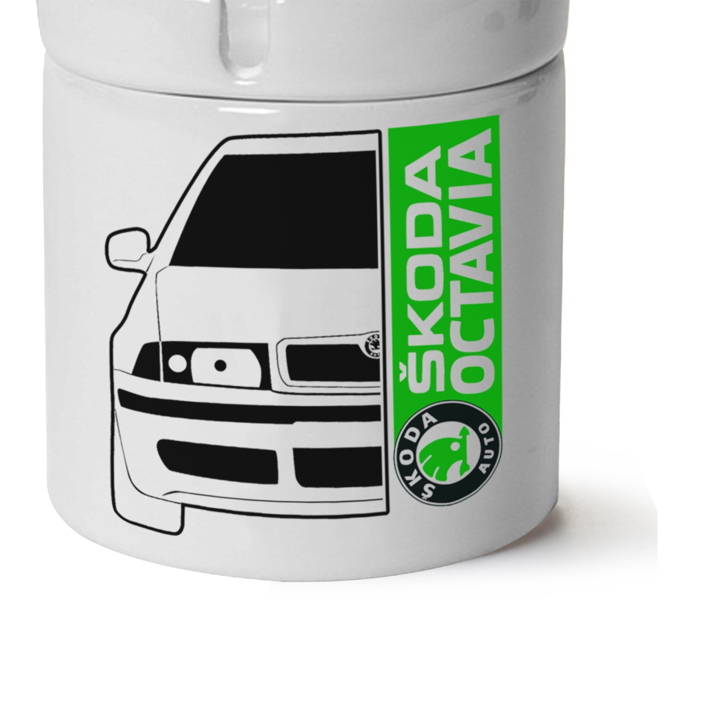 Skoda OctaviaA4 Baskılı Porselen At Söndür Küllük