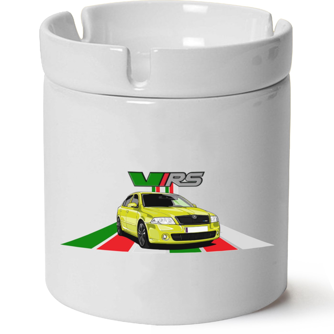 Skoda OctaviaA5 Baskılı Porselen At Söndür Küllük