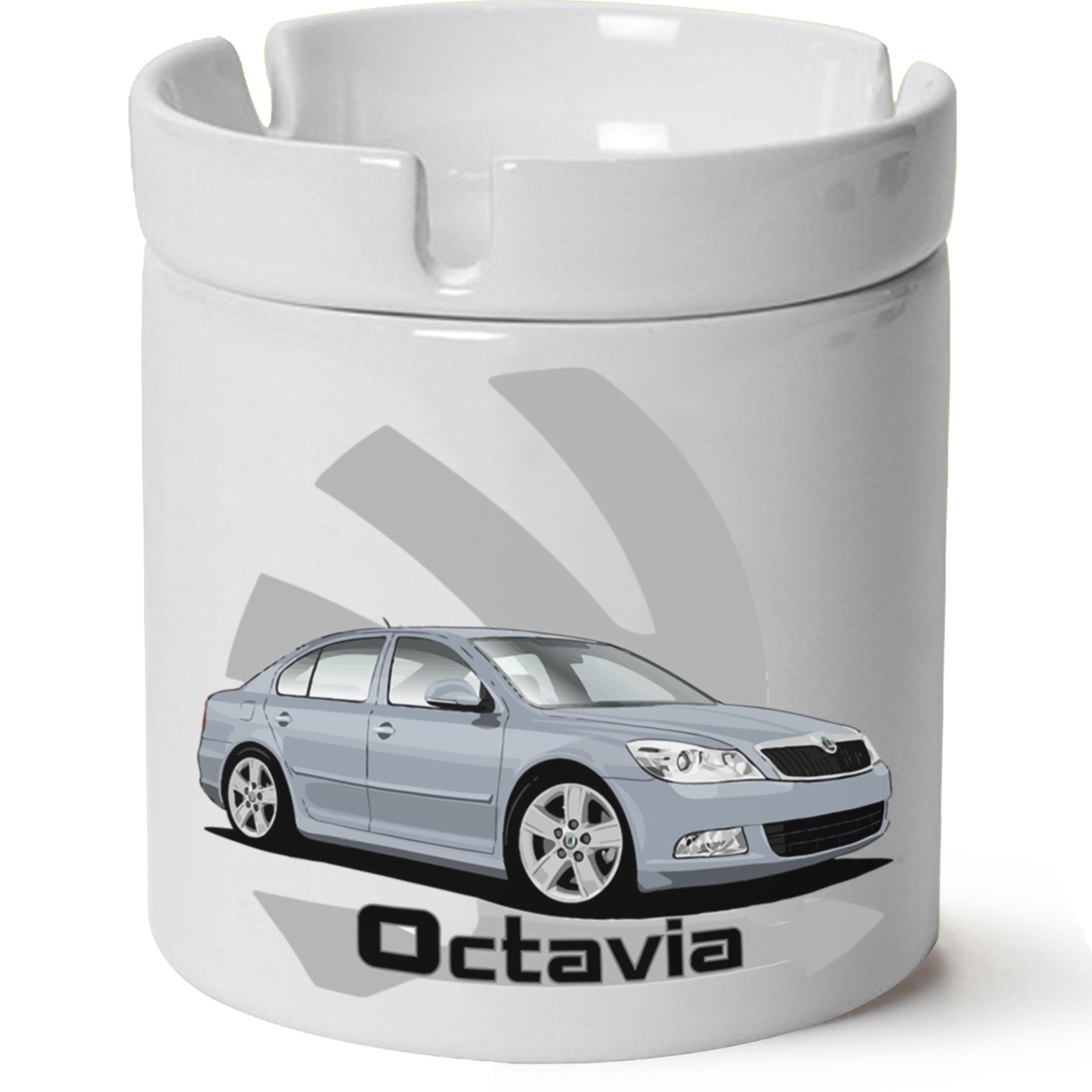 Skoda OctaviaA6 Baskılı Porselen At Söndür Küllük