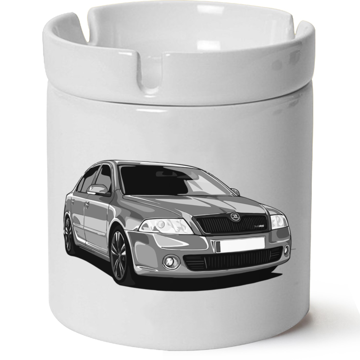 Skoda OctaviaA5 Baskılı Porselen At Söndür Küllük