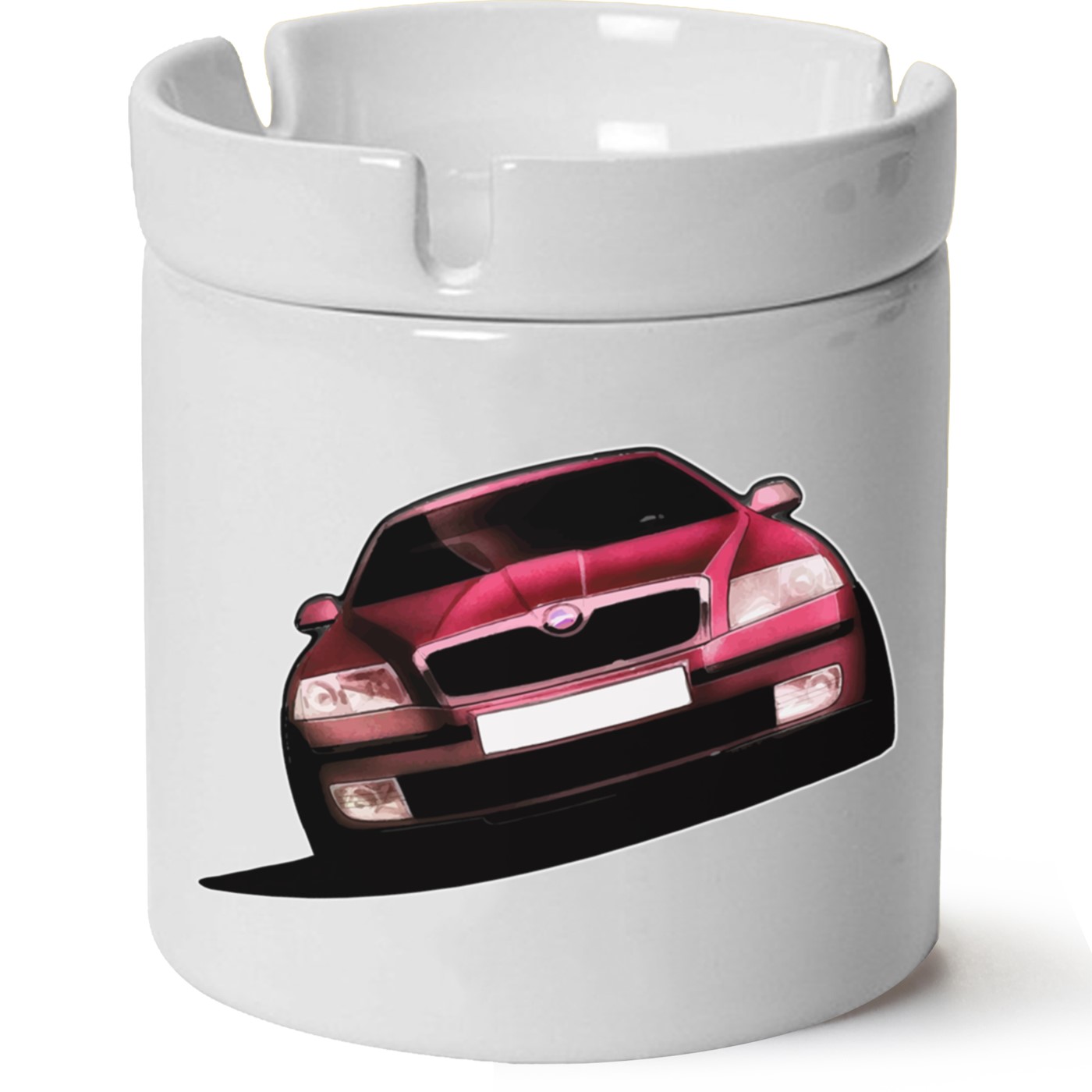 Skoda OctaviaA5 Baskılı Porselen At Söndür Küllük