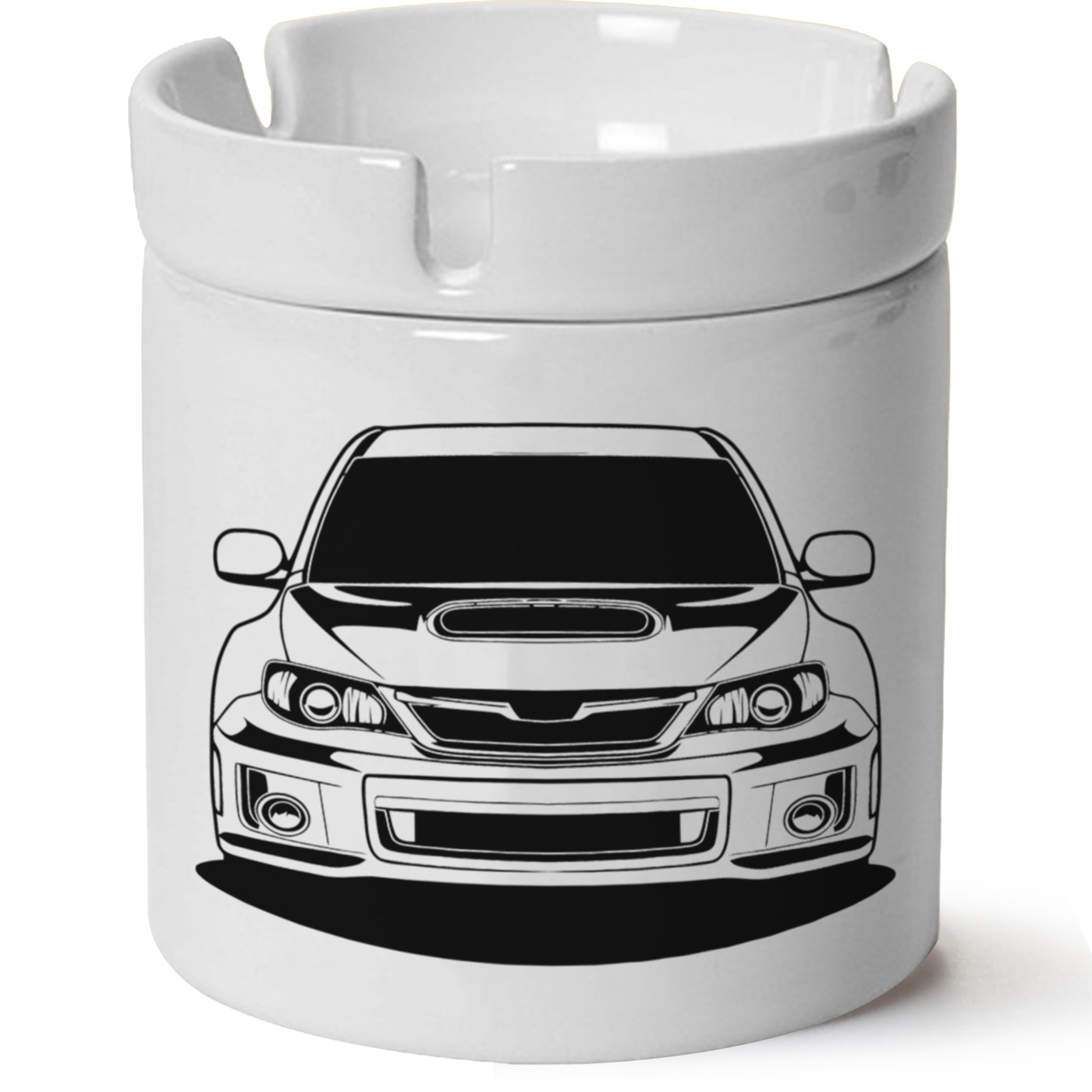 Subaru Baskılı Porselen At Söndür Küllük