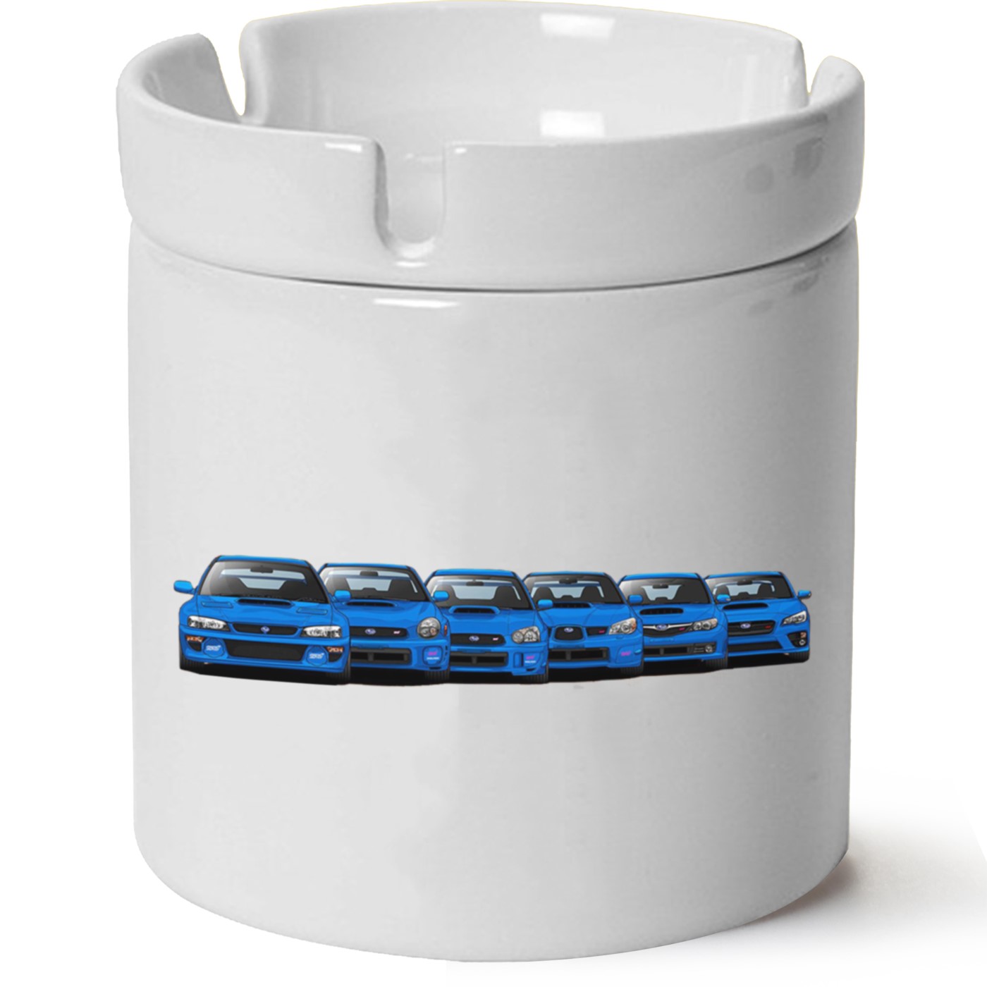 Subaru Baskılı Porselen At Söndür Küllük