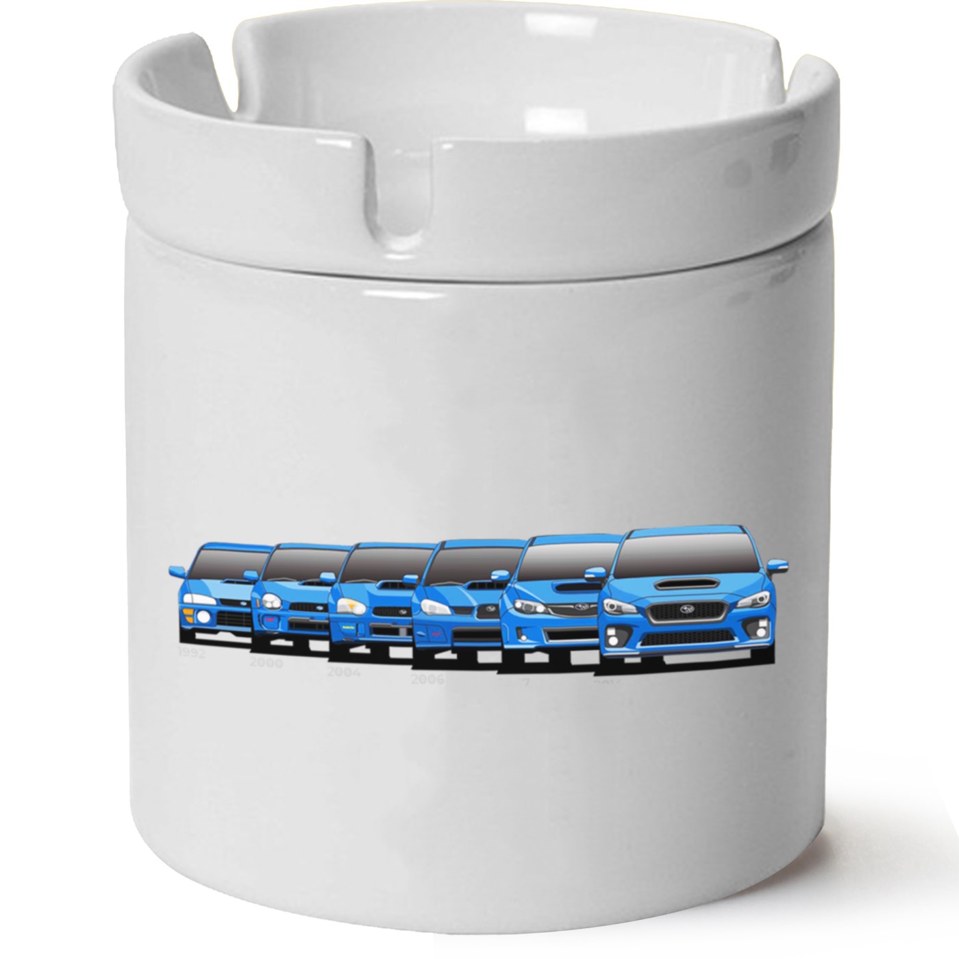 Subaru Baskılı Porselen At Söndür Küllük