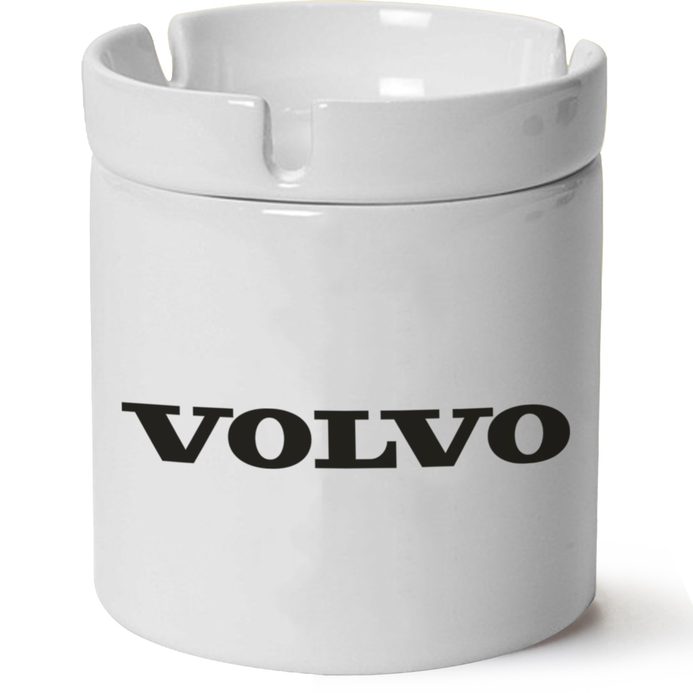 Volvo Logo Baskılı Porselen At Söndür Küllük