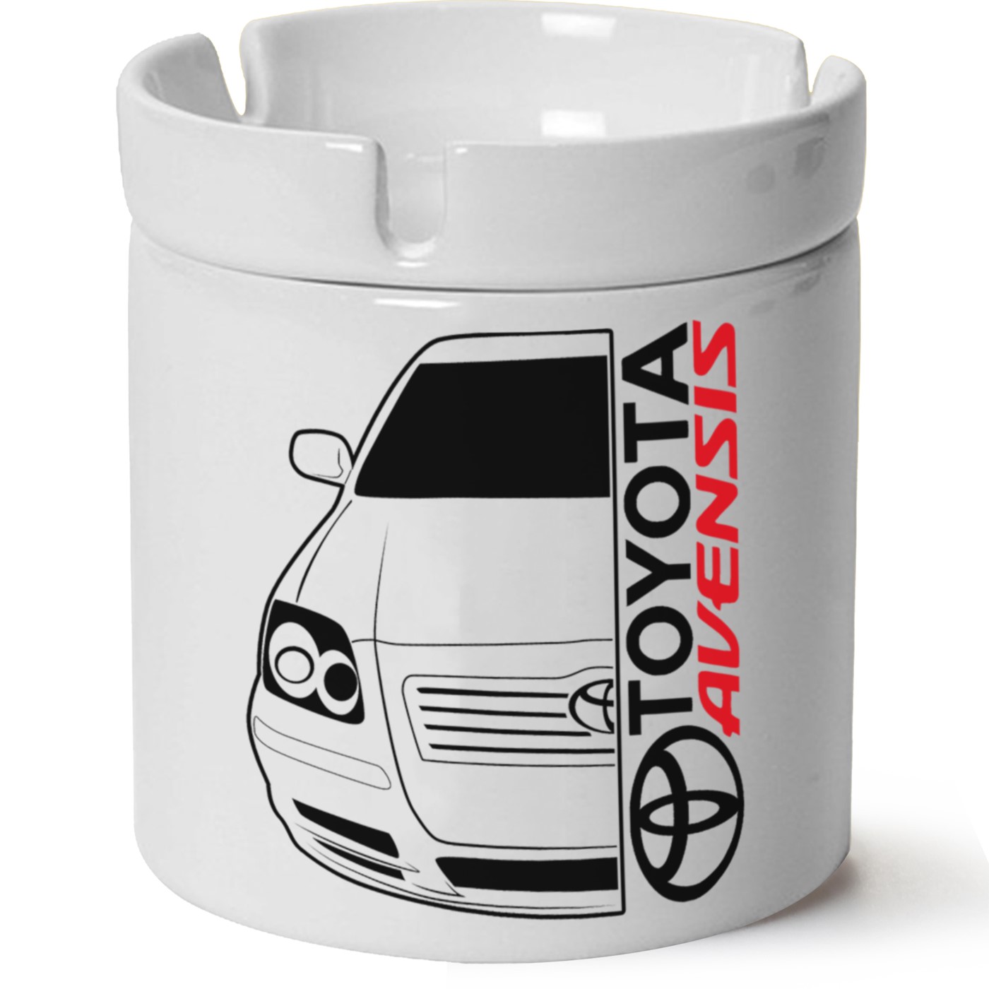 Toyota Avensis Baskılı Porselen At Söndür Küllük