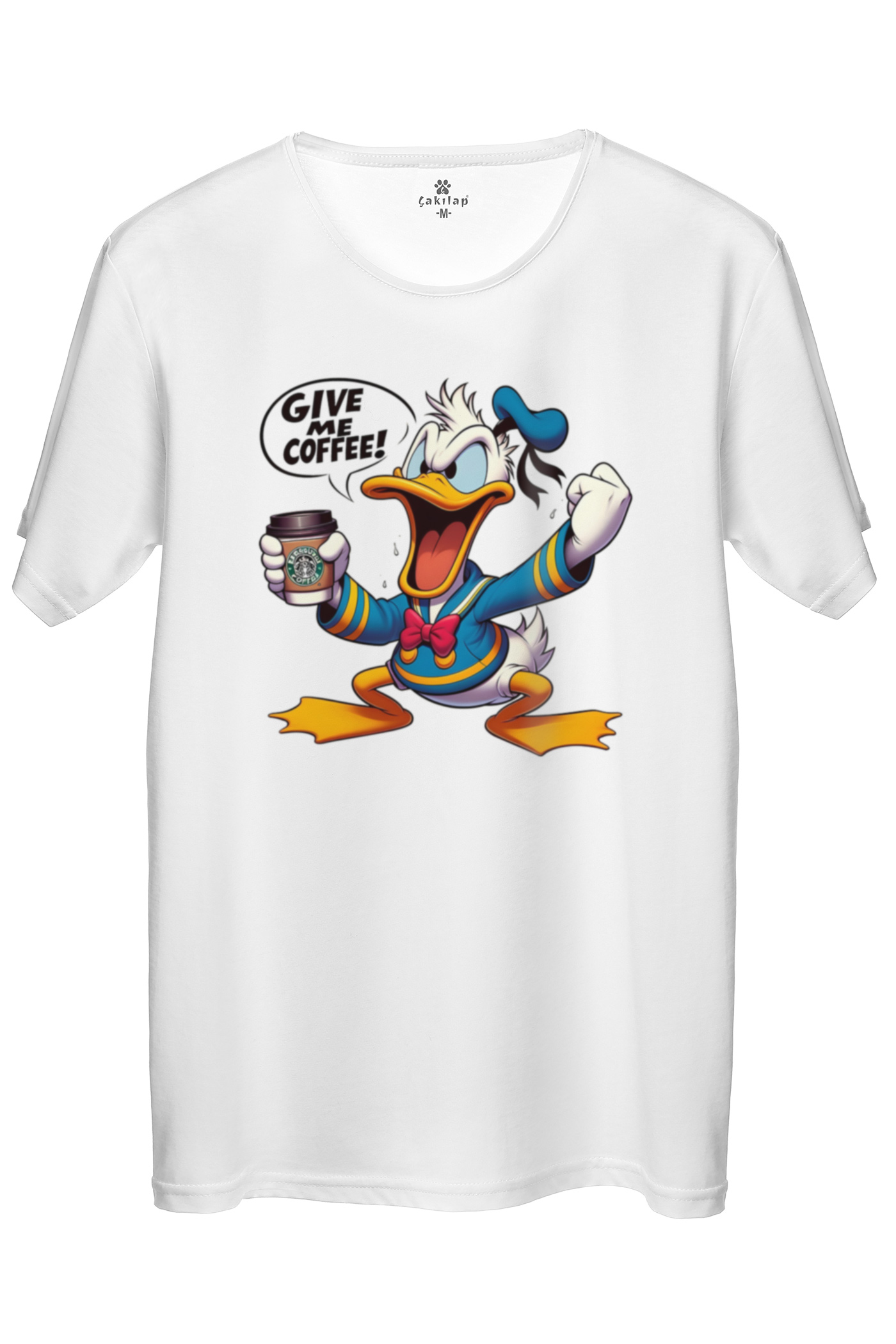 Donald Duck Baskılı Regular Tişört