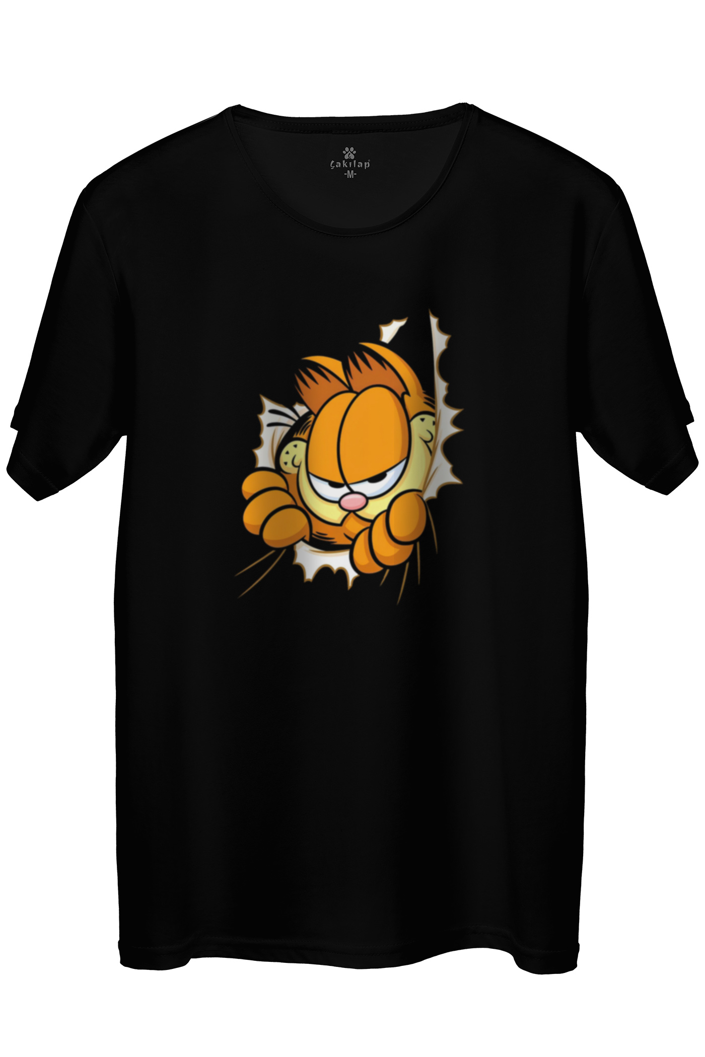 Garfield Baskılı Regular Tişört