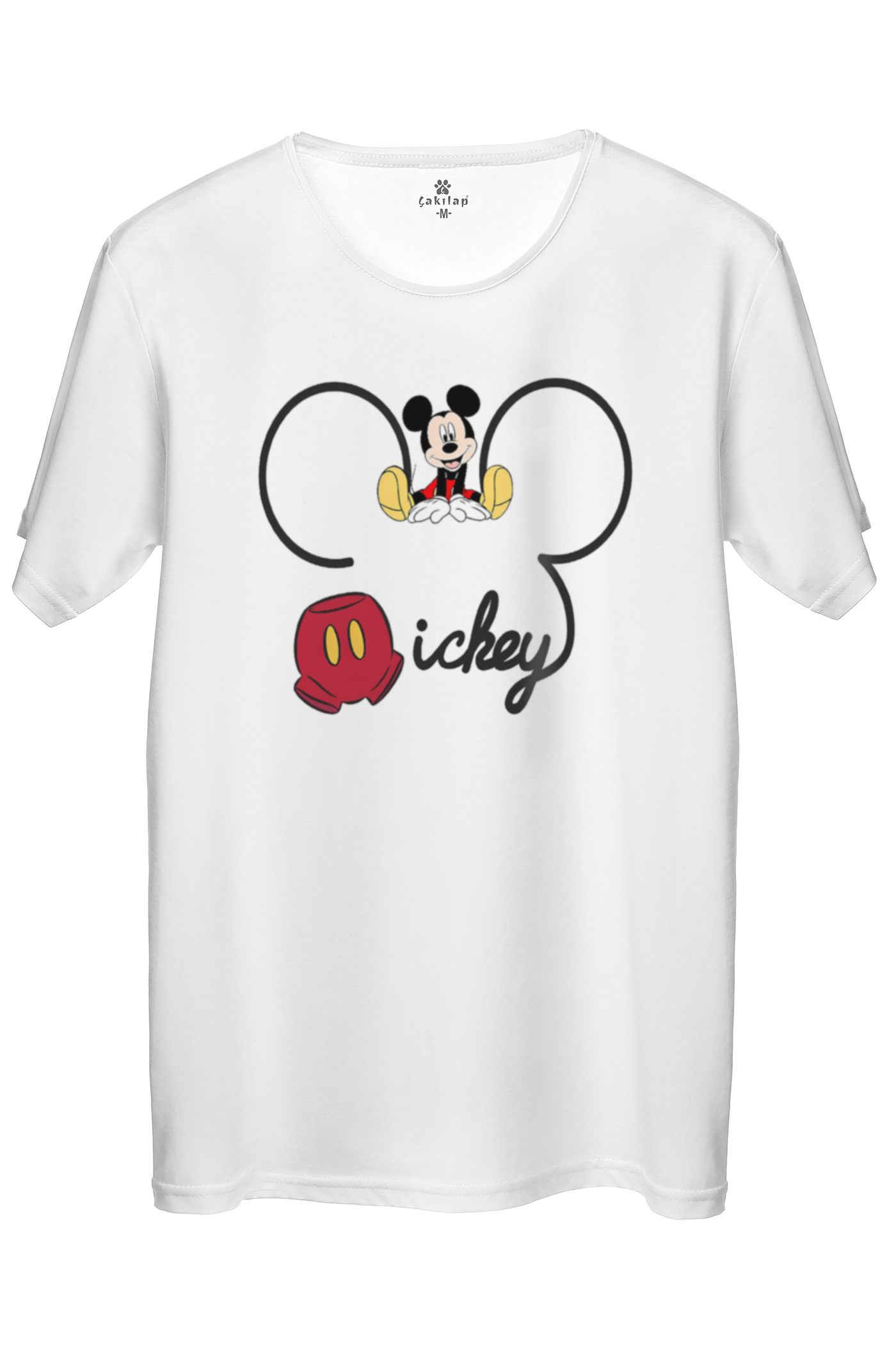 Mickey Mouse Baskılı Regular Tişört