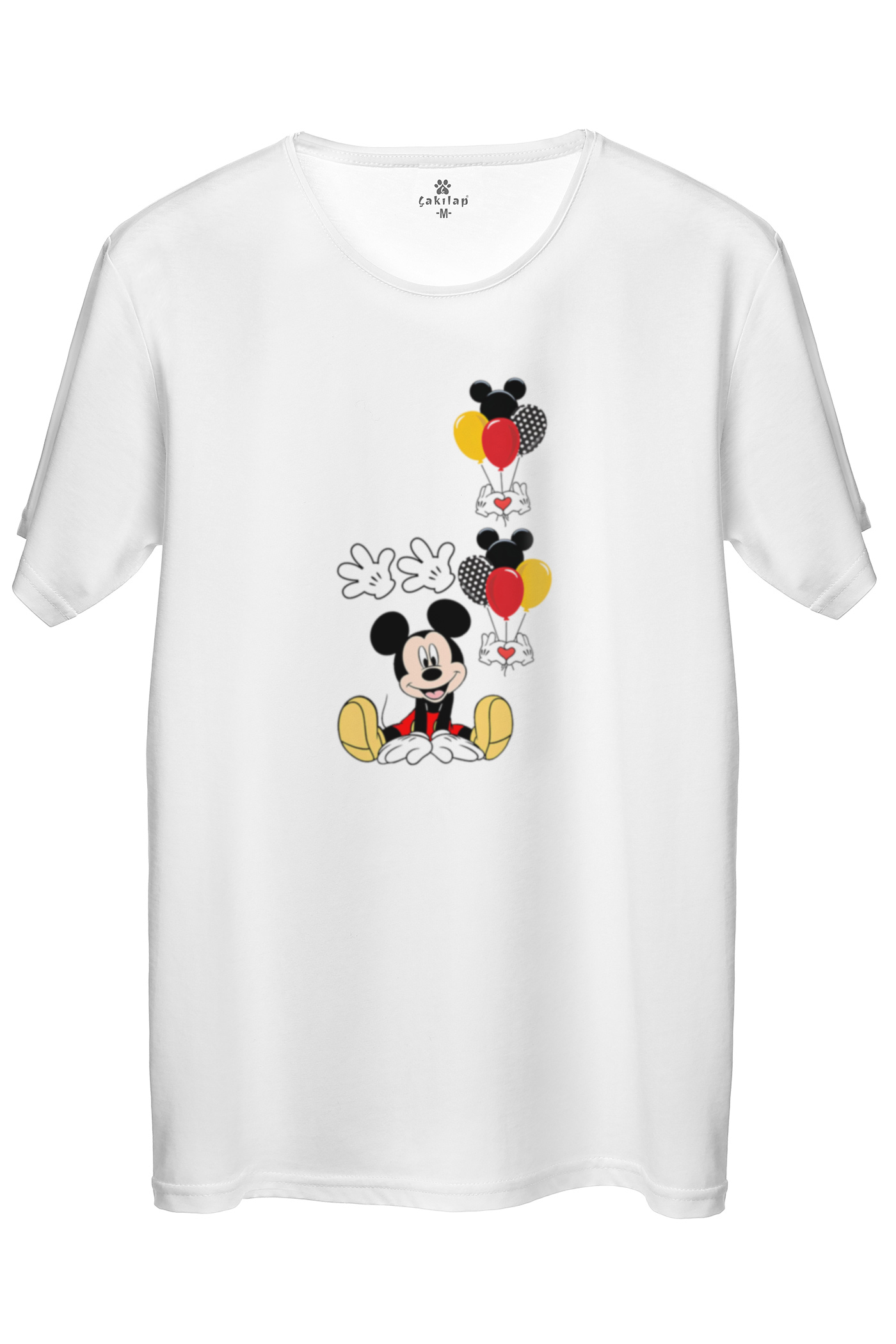 Mickey Mouse Baskılı Regular Tişört