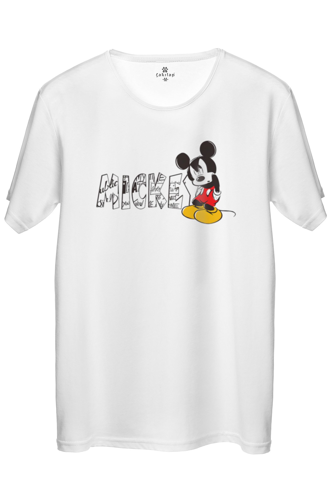 Mickey Mouse Baskılı Regular Tişört