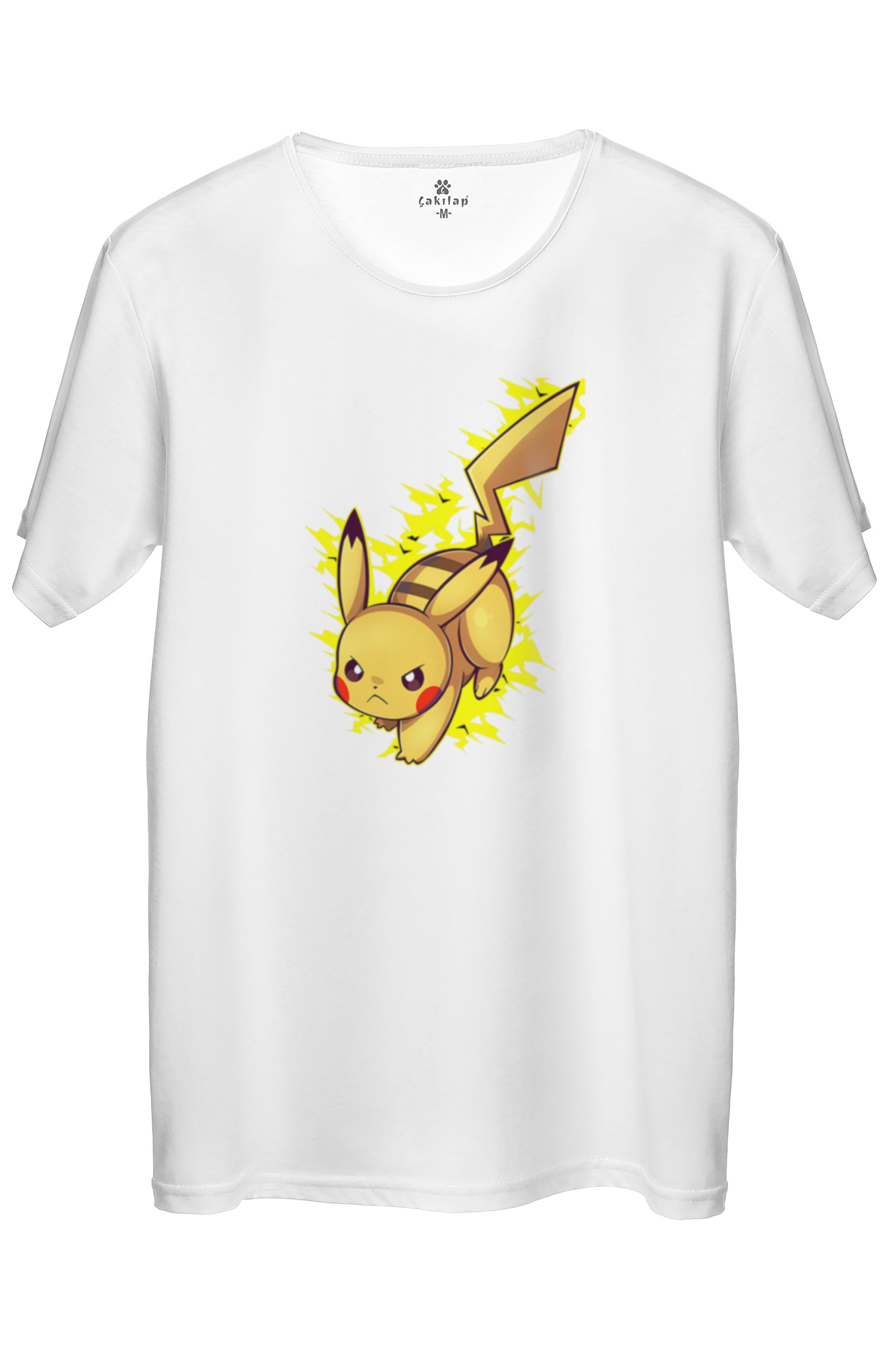 Pokemon Pickhacu Baskılı Regular Tişört