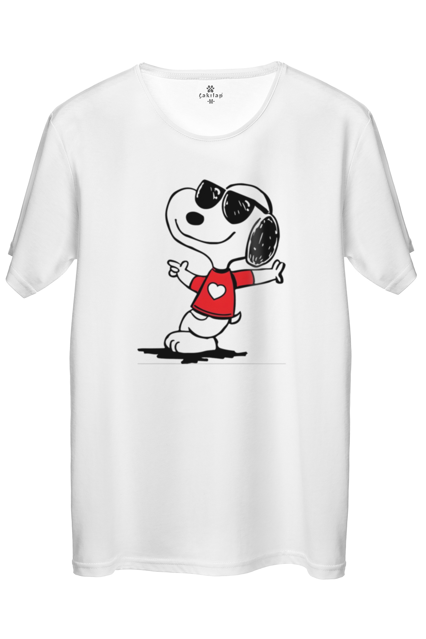 Snoopy Baskılı Regular Tişört