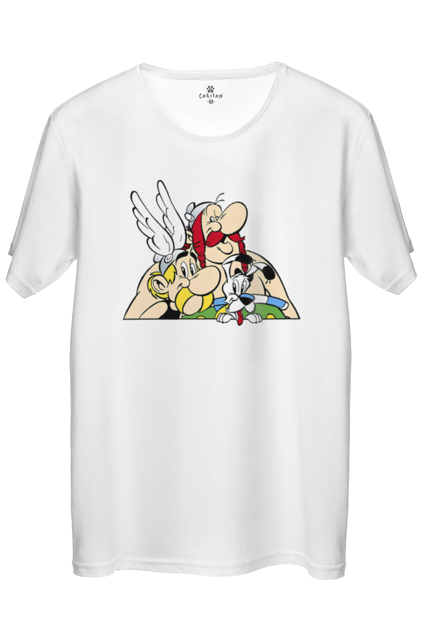 Astrix Obelix Baskılı Regular Tişört