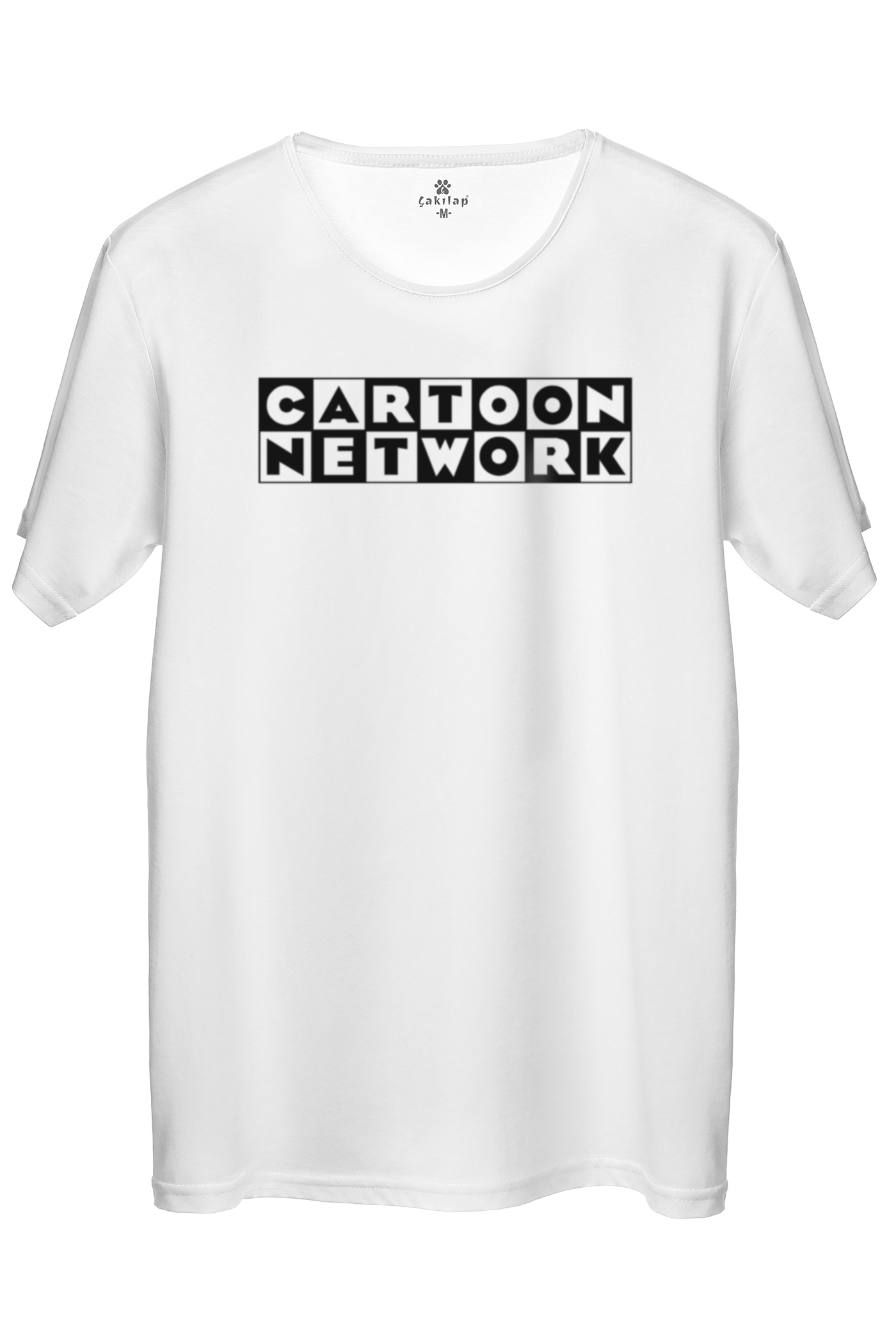 Cartoon Network Logo Baskılı Regular Tişört