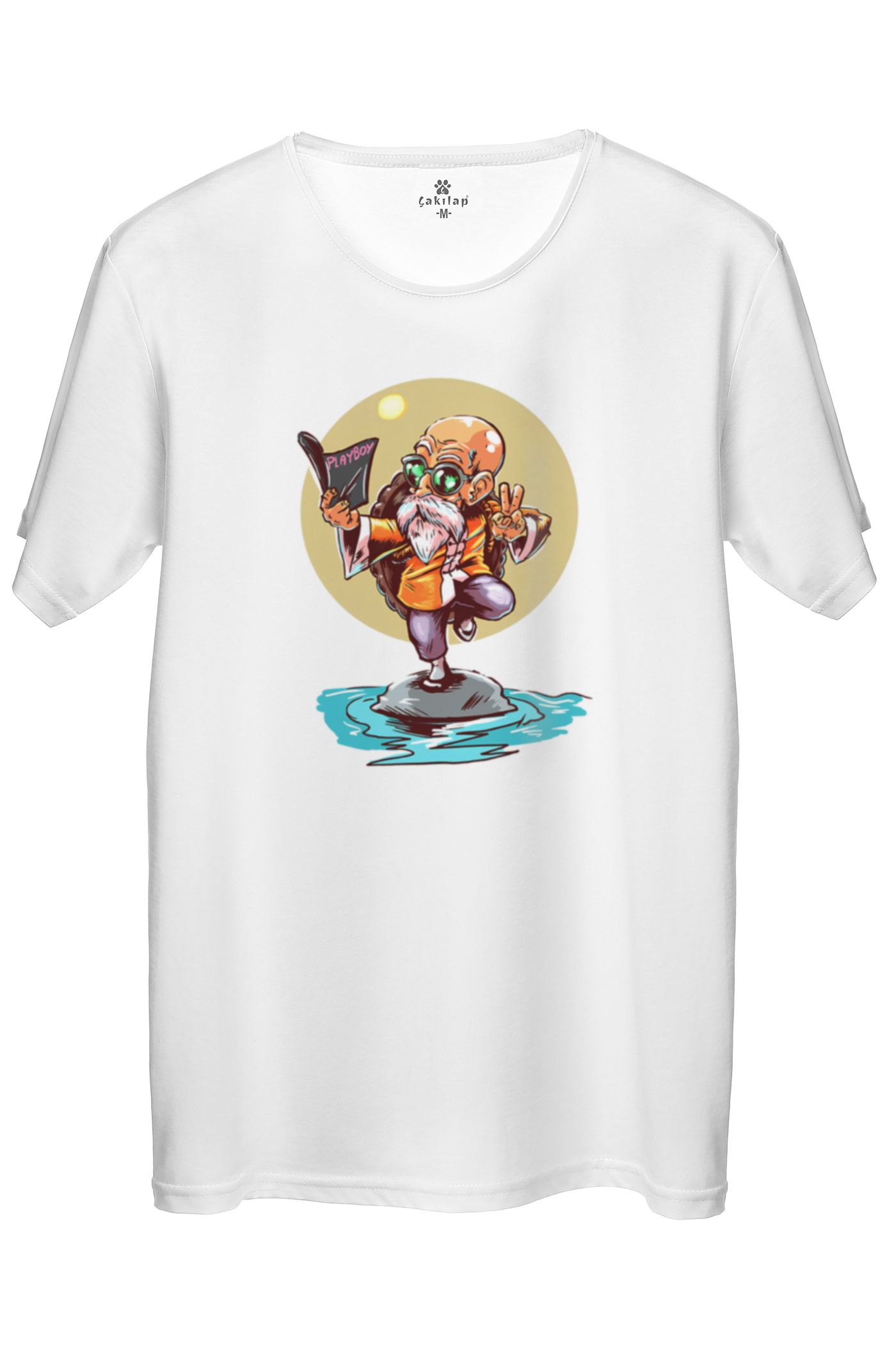 Mr.Roshi Baskılı Regular Tişört