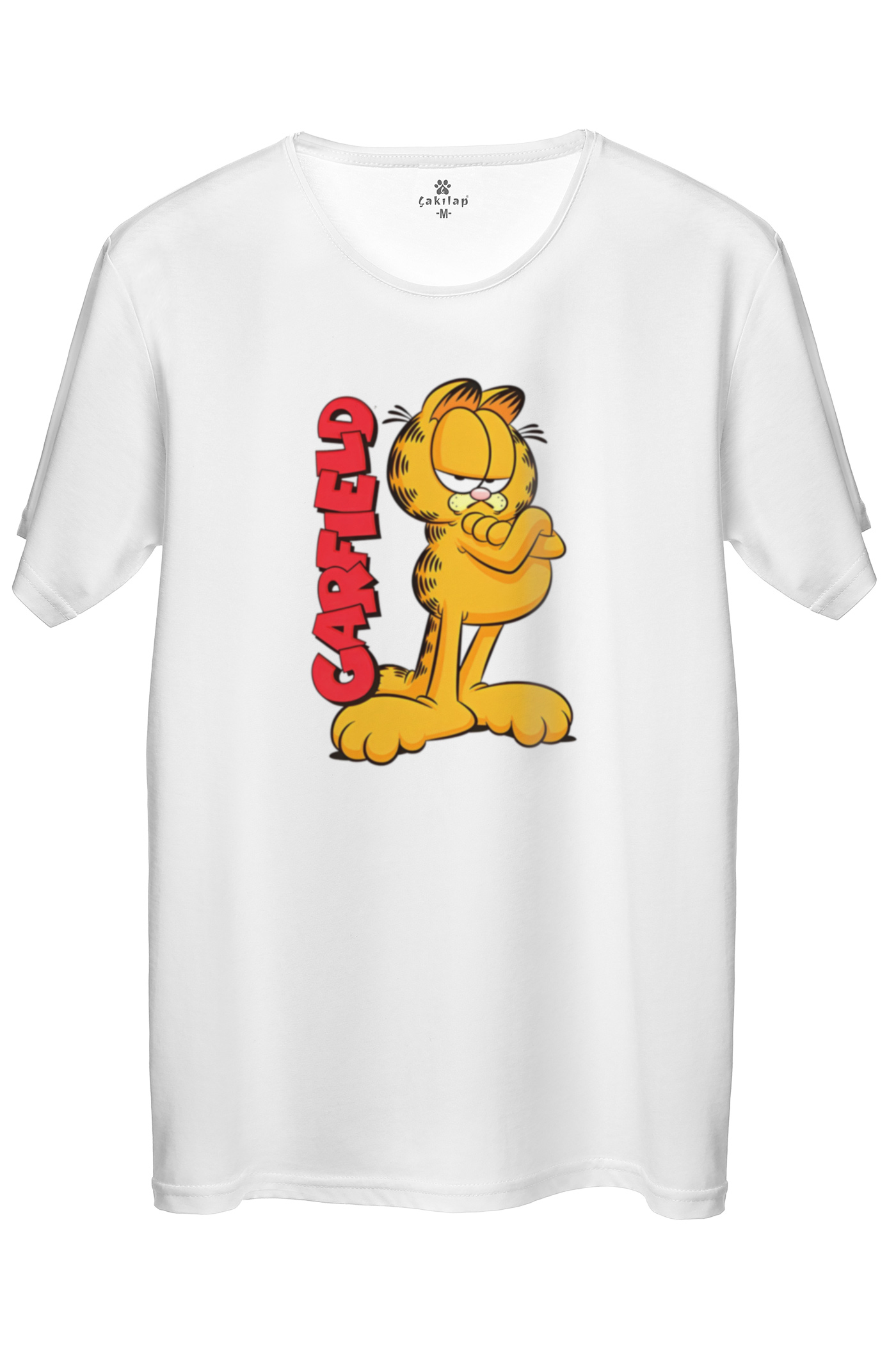 Garfield Baskılı Regular Tişört