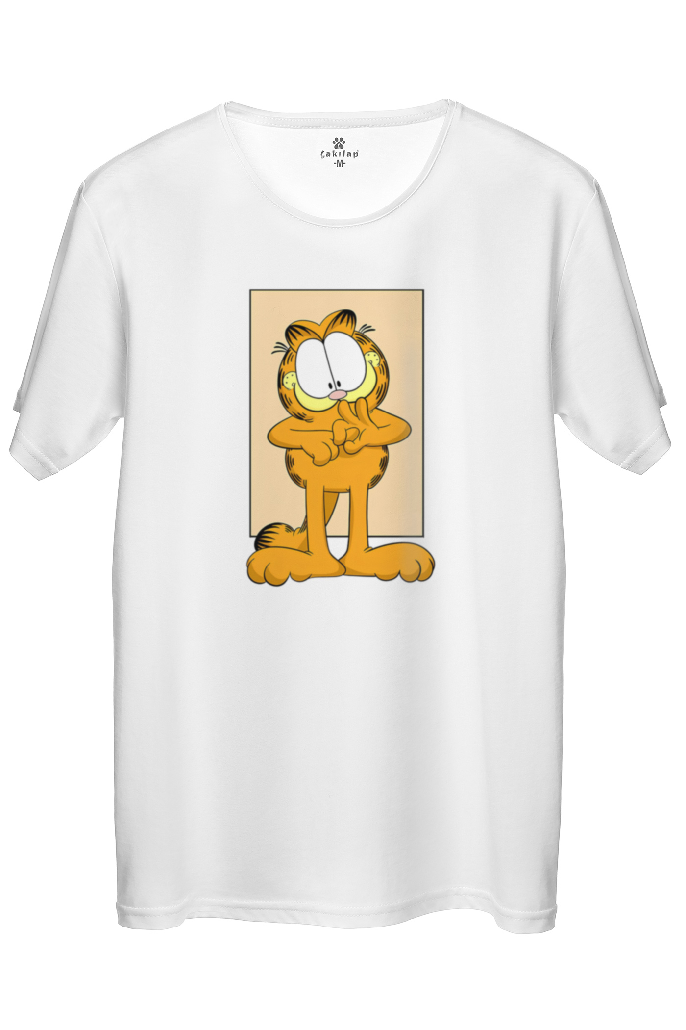 Garfield Baskılı Regular Tişört