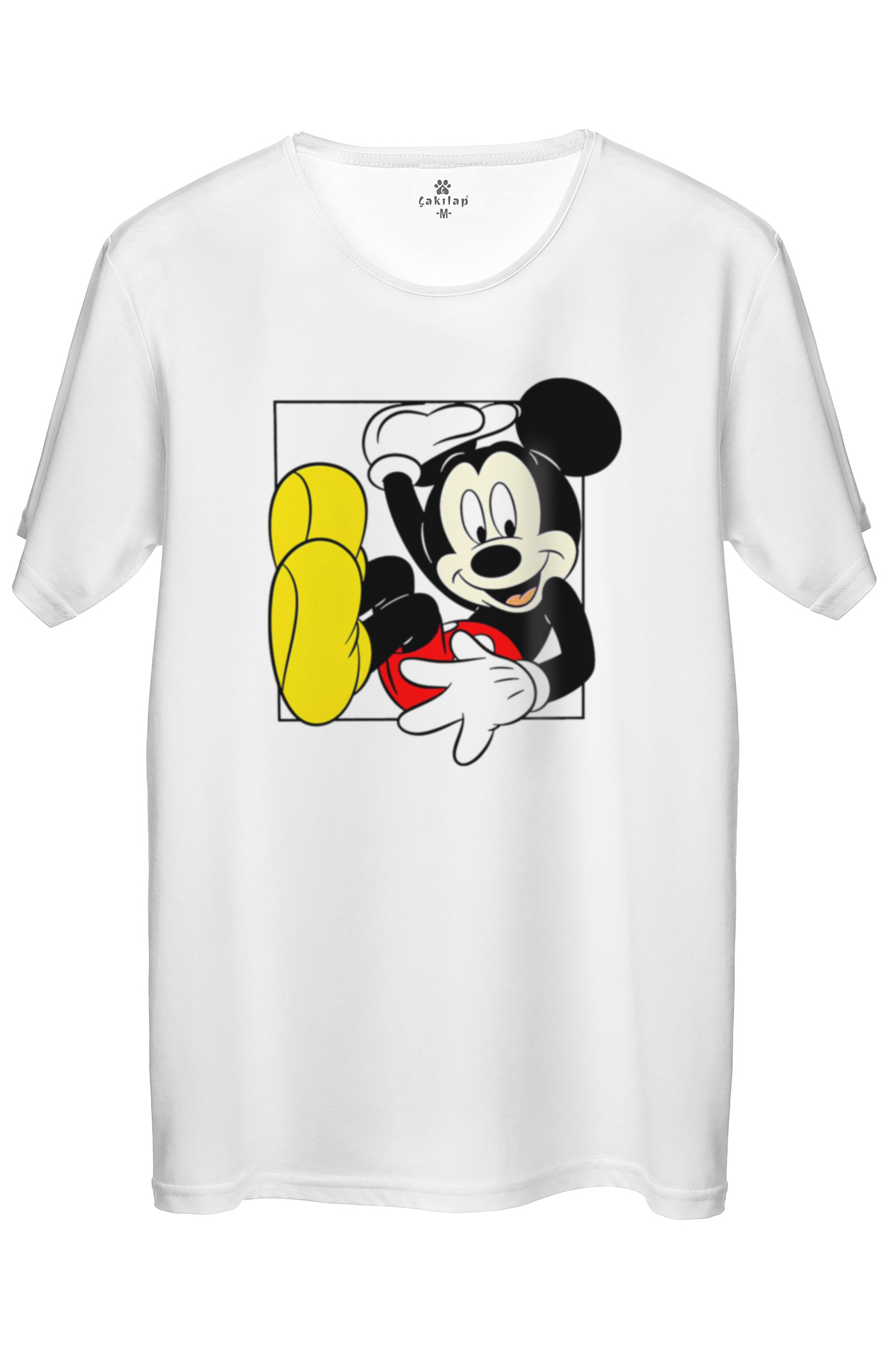 Mickey Mouse Baskılı Regular Tişört