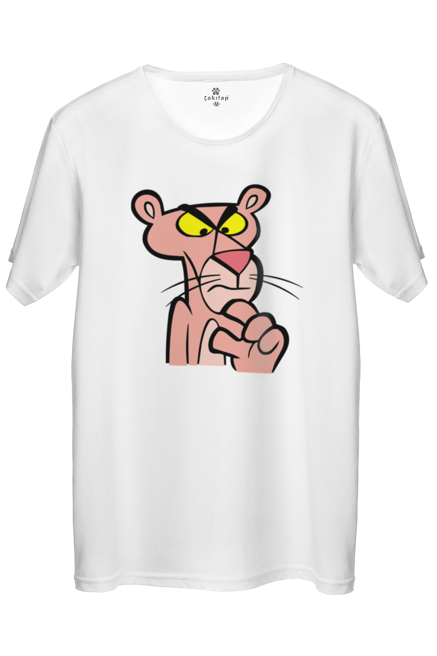 Pink Panther Baskılı Regular Tişört