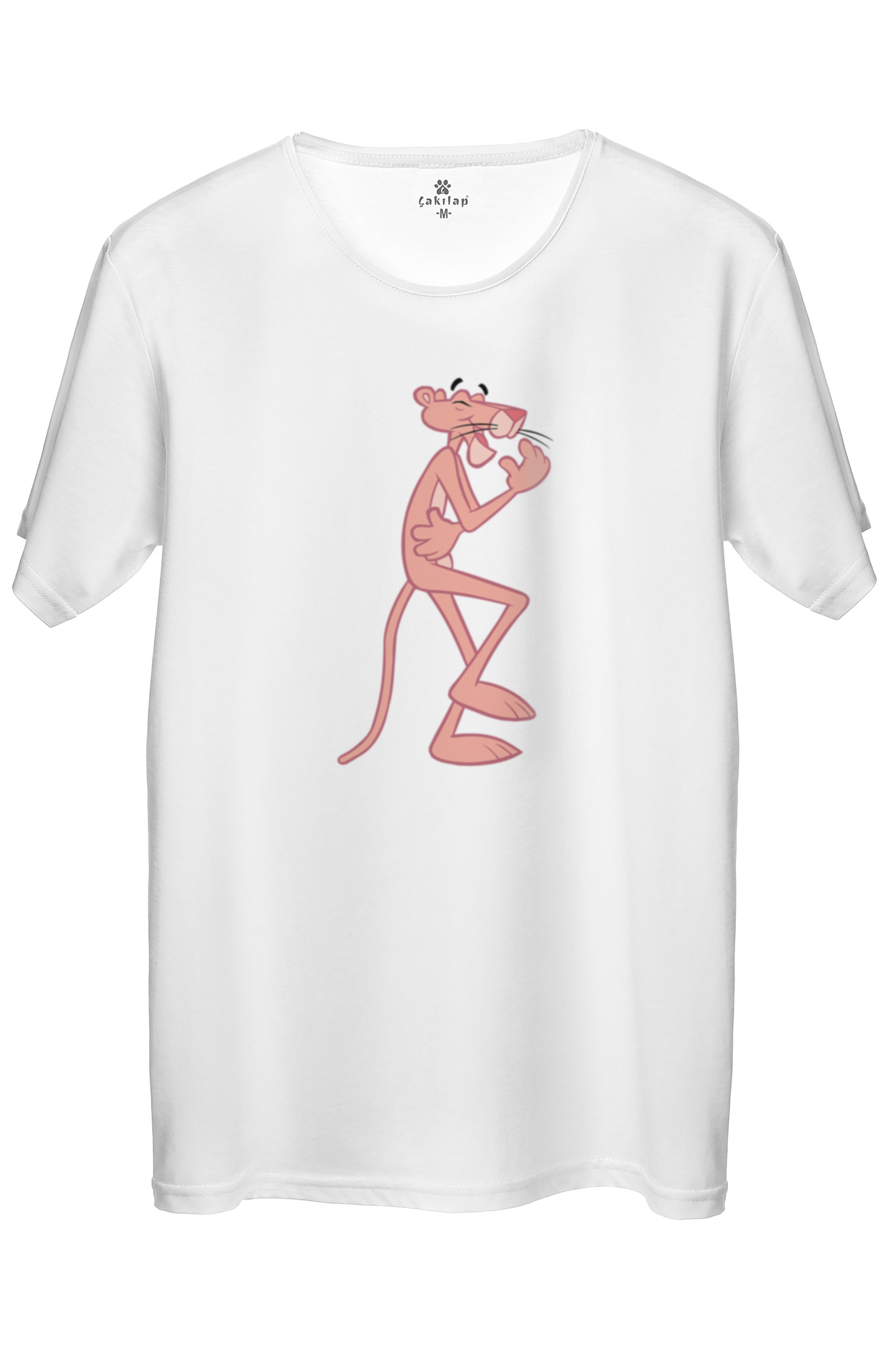 Pink Panther Baskılı Regular Tişört