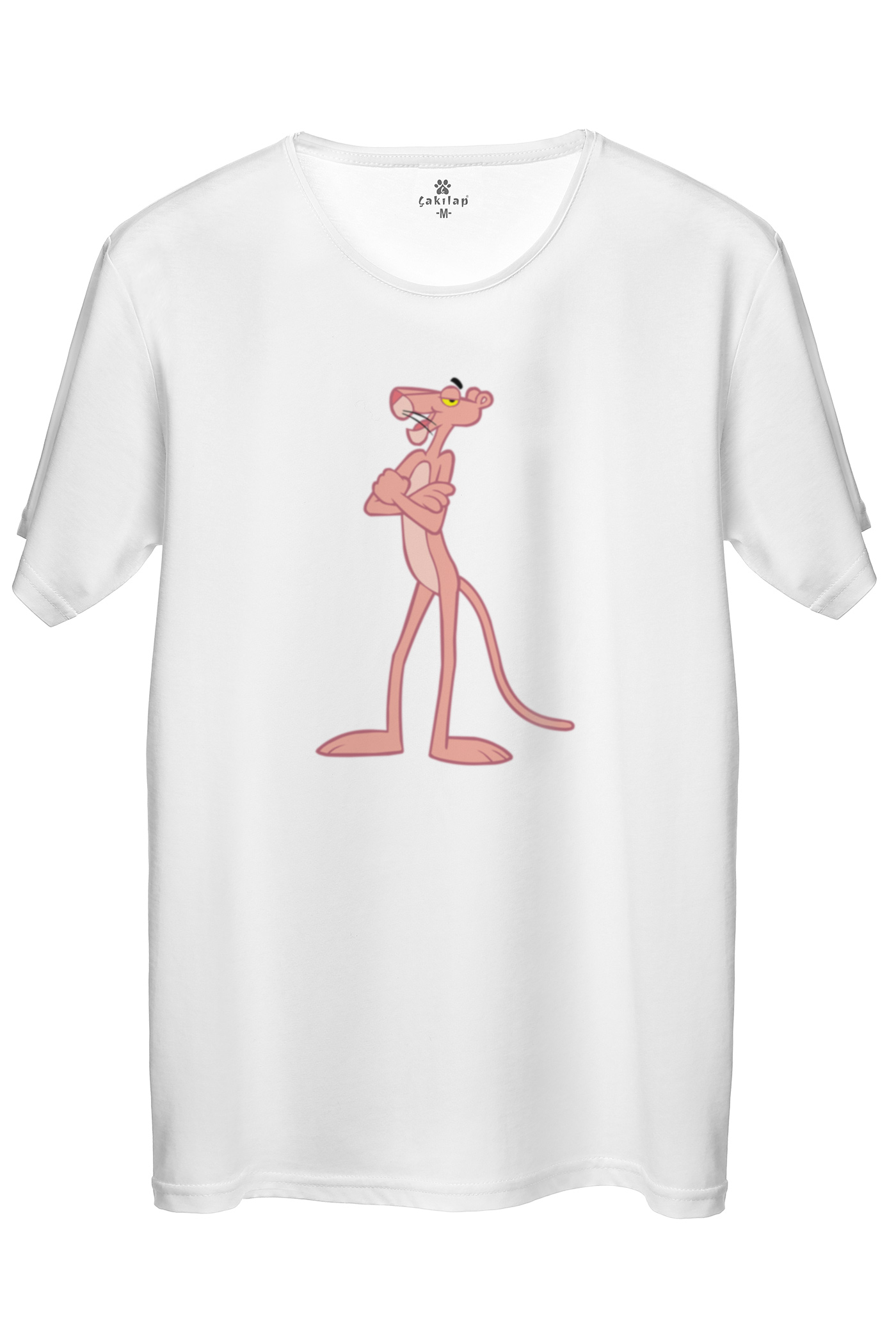Pink Panther Baskılı Regular Tişört