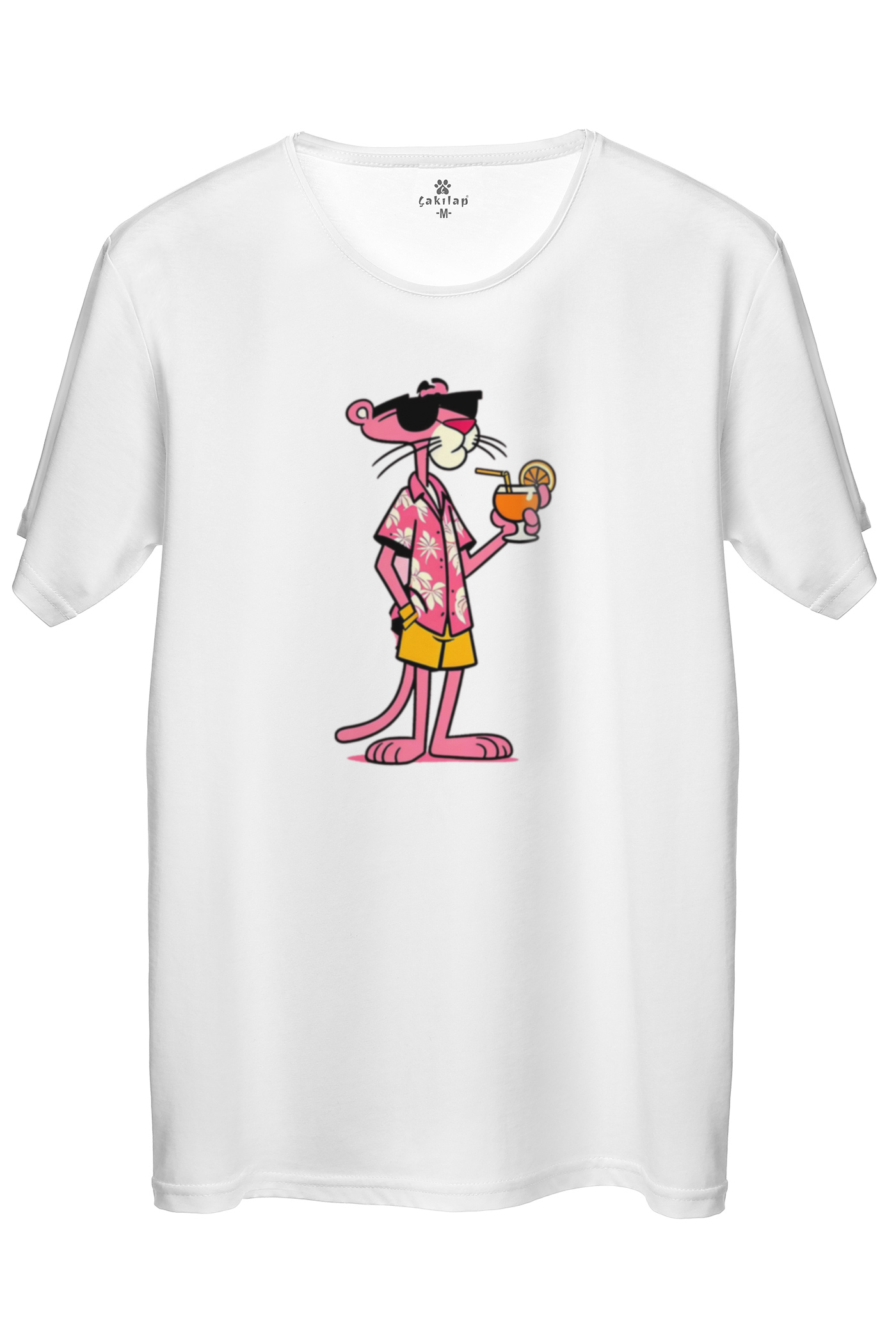 Pink Panther Baskılı Regular Tişört
