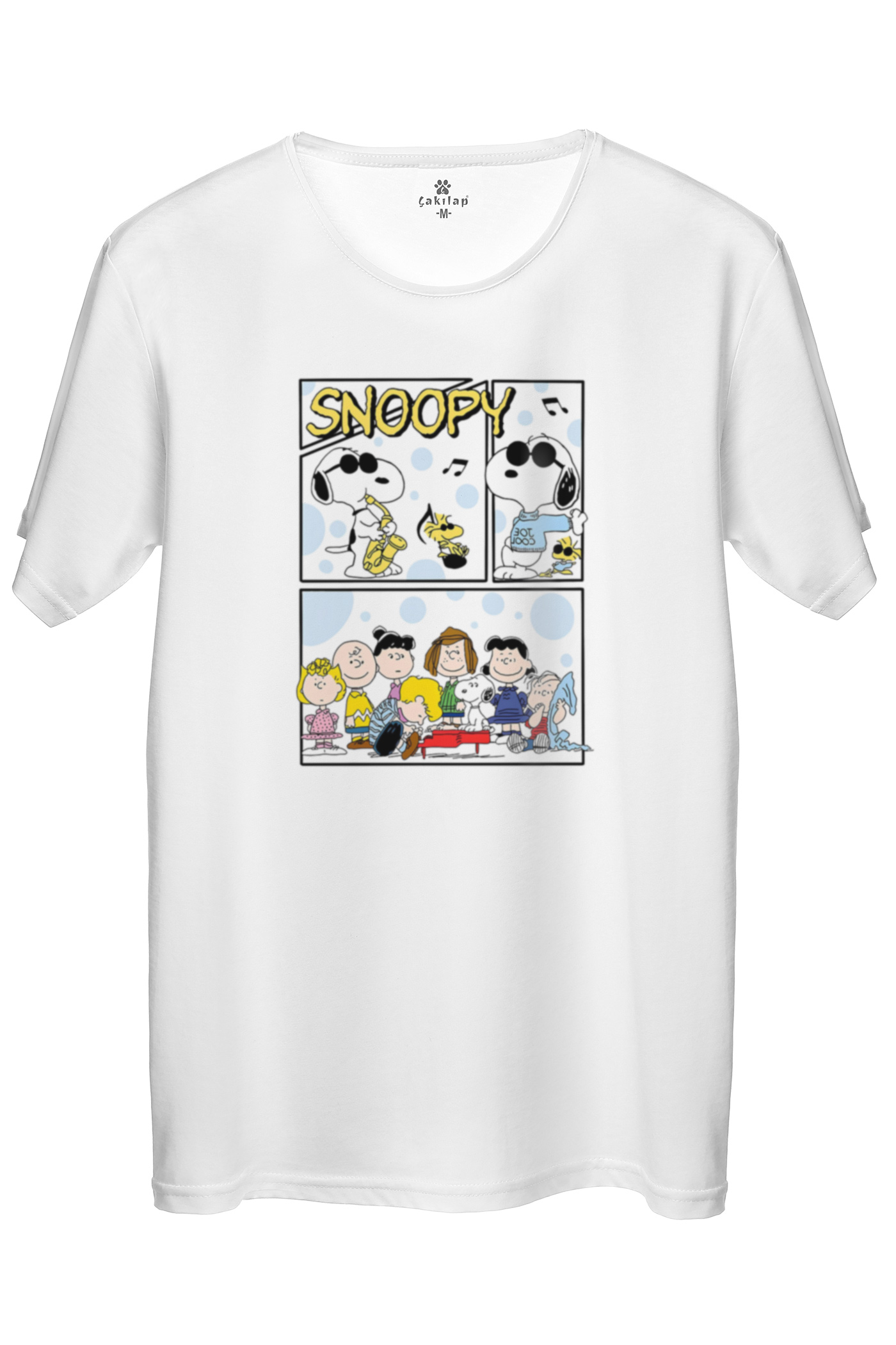 Snoopy Baskılı Regular Tişört