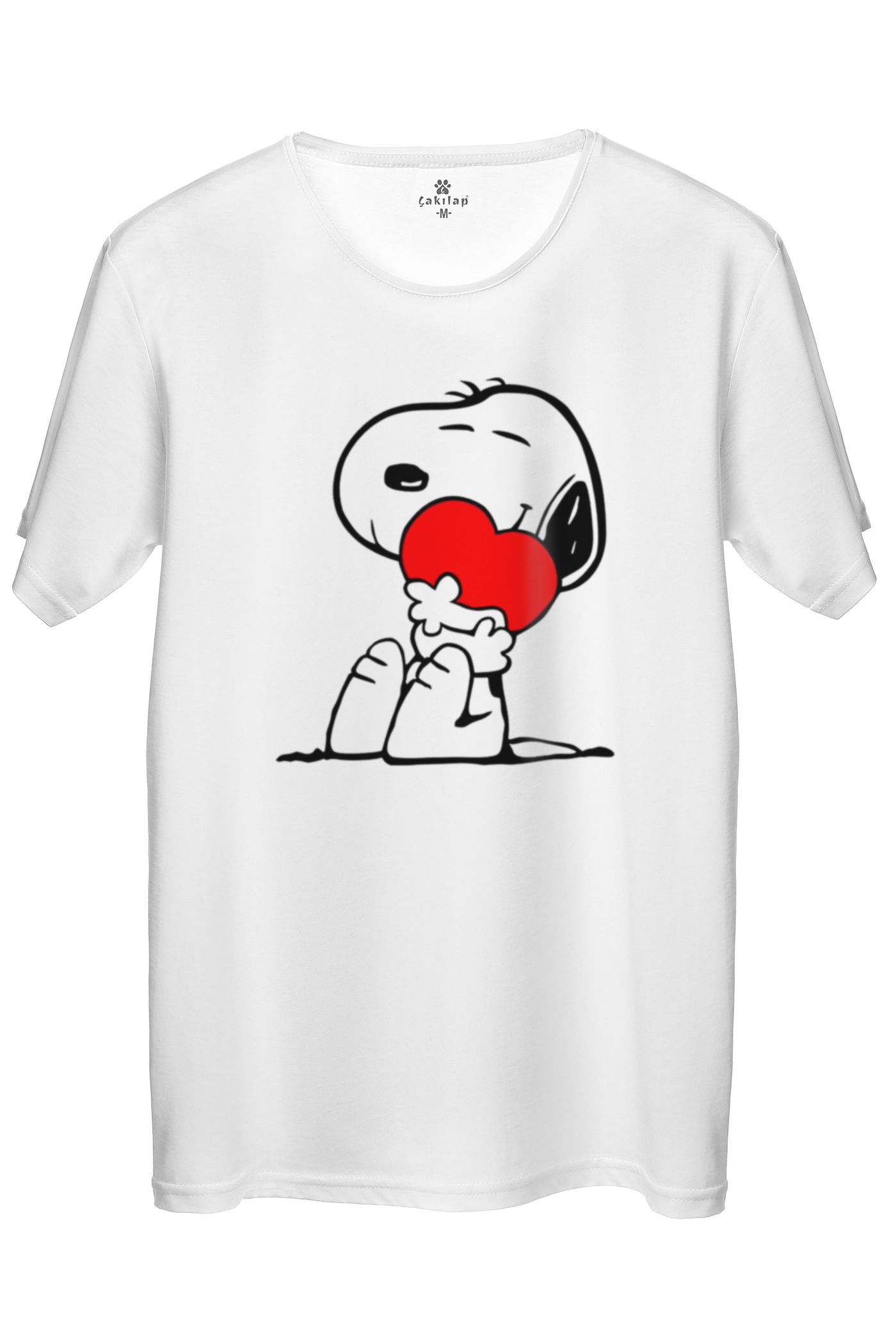 Snoopy Baskılı Regular Tişört