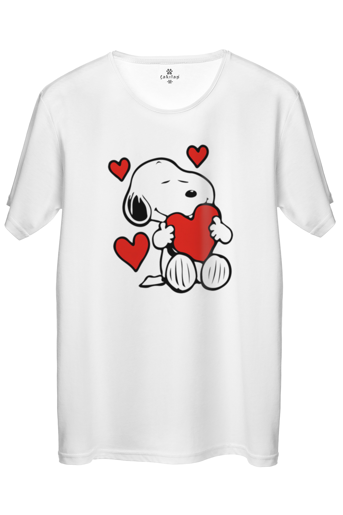 Snoopy Baskılı Regular Tişört