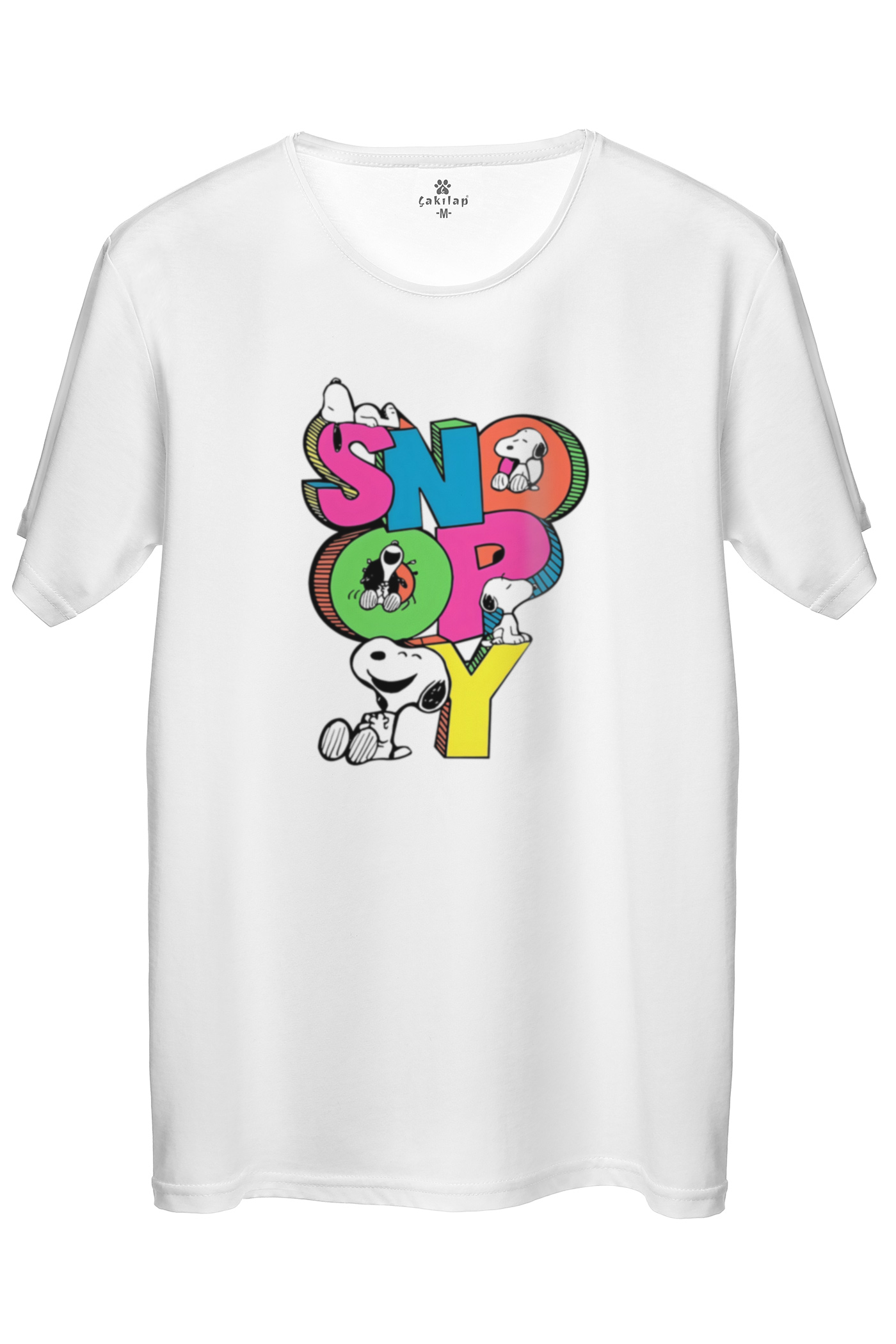 Snoopy Baskılı Regular Tişört