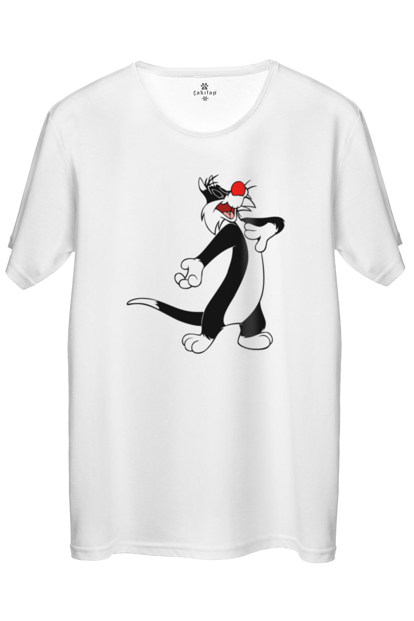 Sylvester Baskılı Regular Tişört