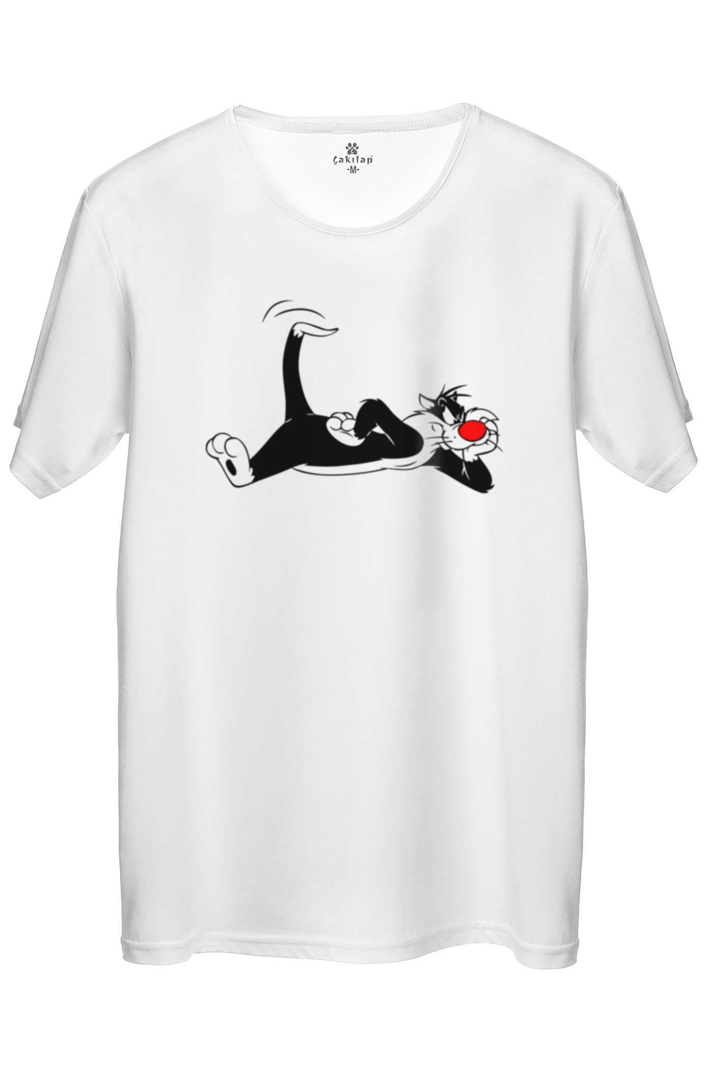 Sylvester Baskılı Regular Tişört