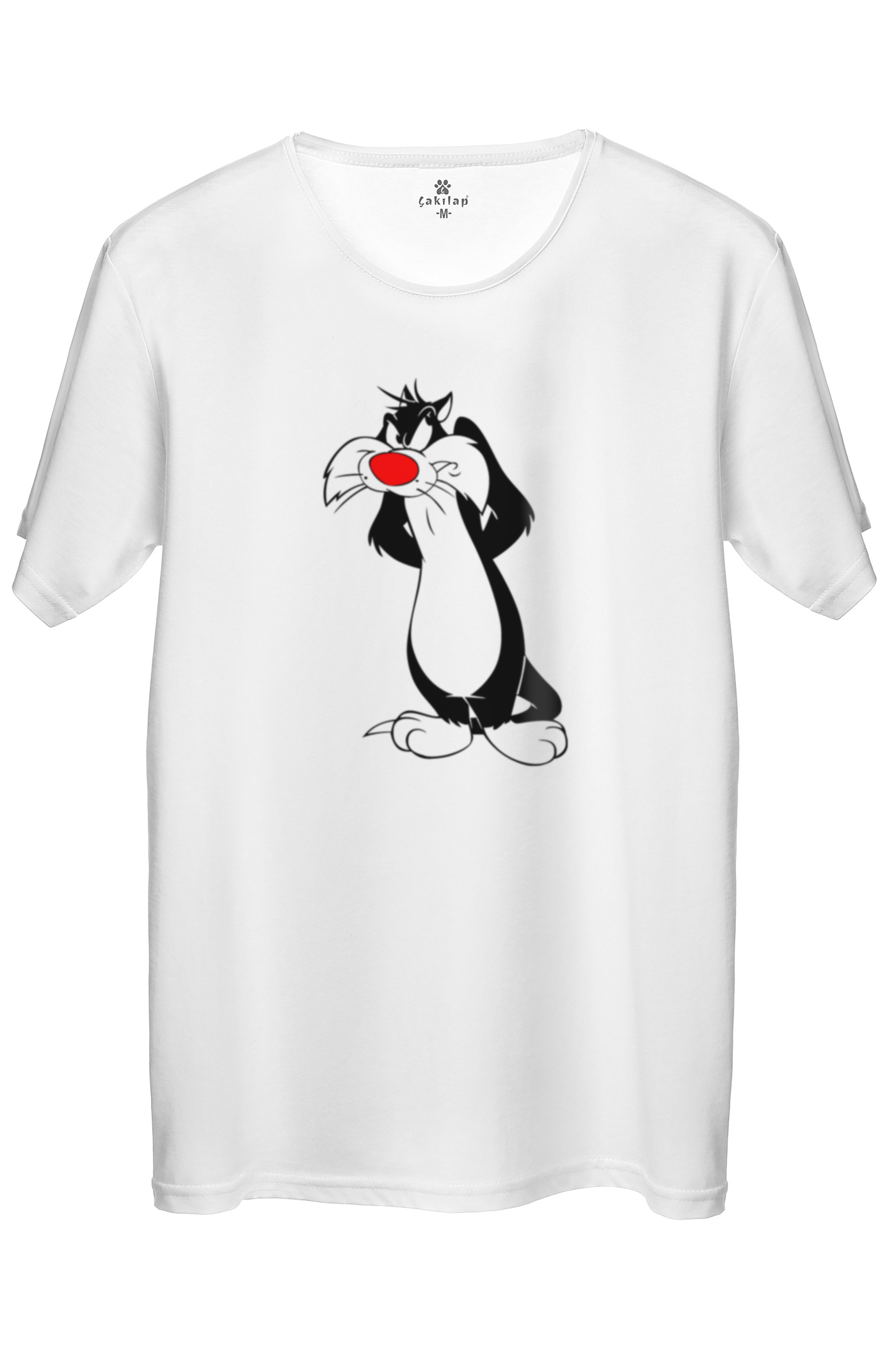 Sylvester Baskılı Regular Tişört