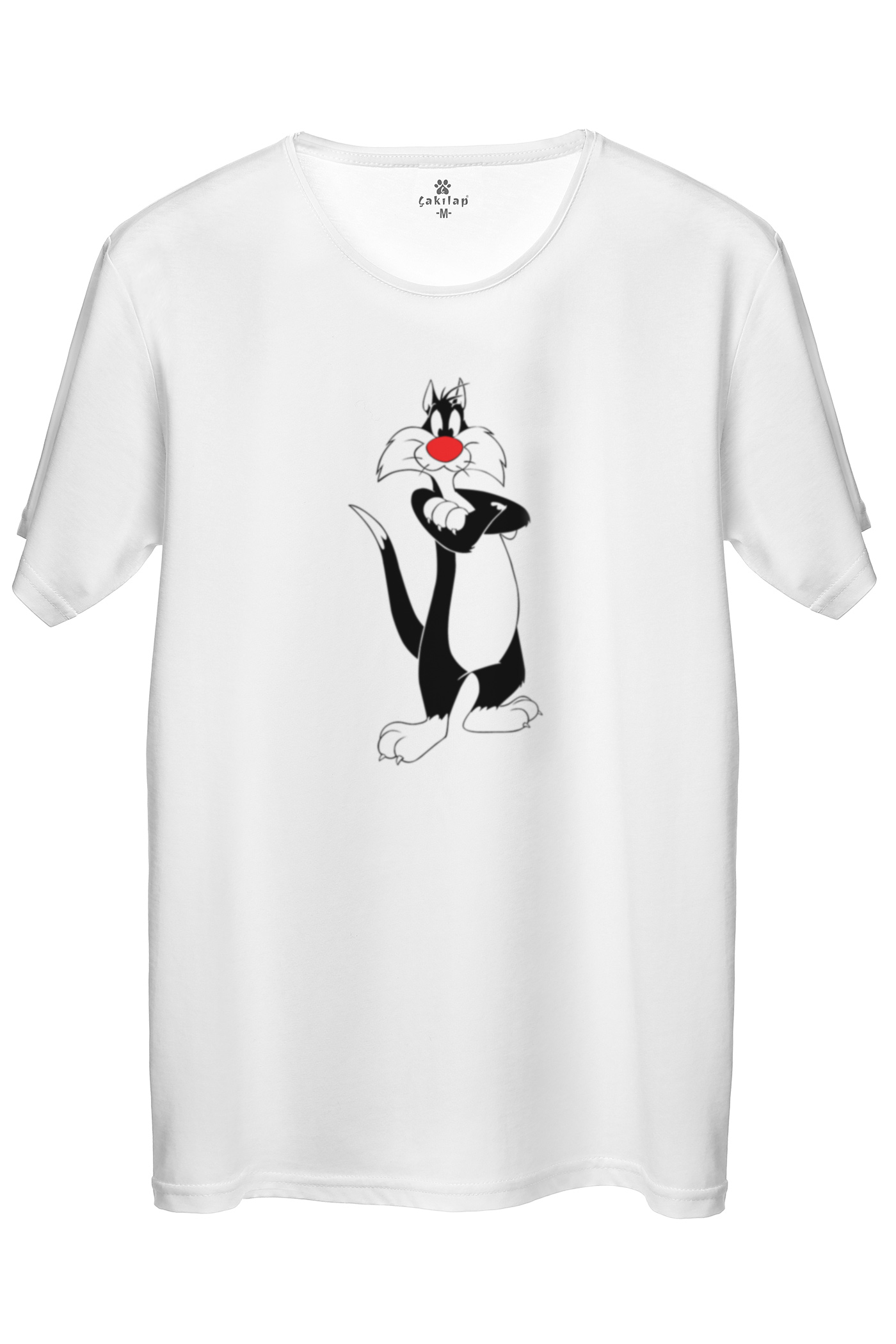 Sylvester Baskılı Regular Tişört