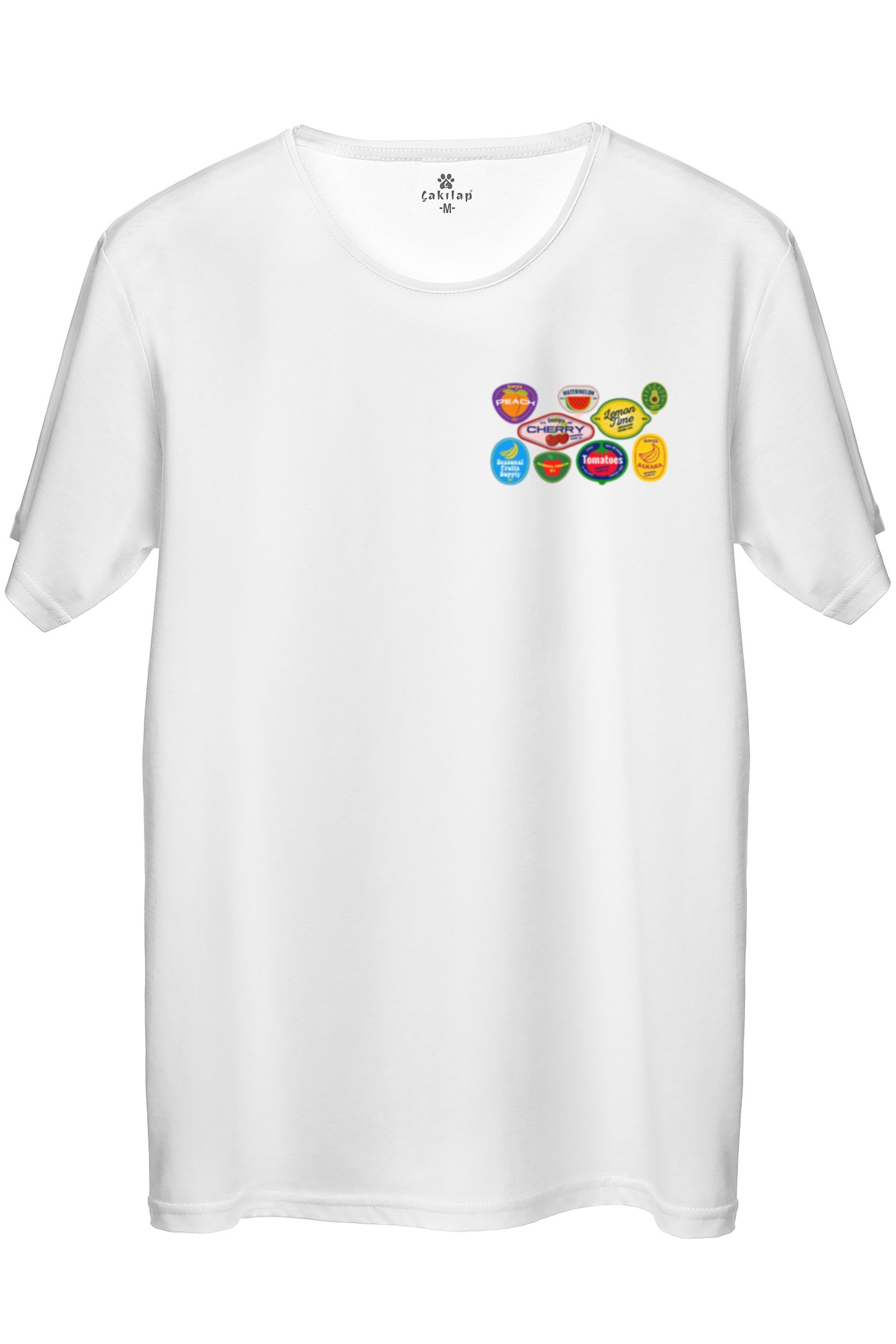 Retro Baskılı Regular Tişört