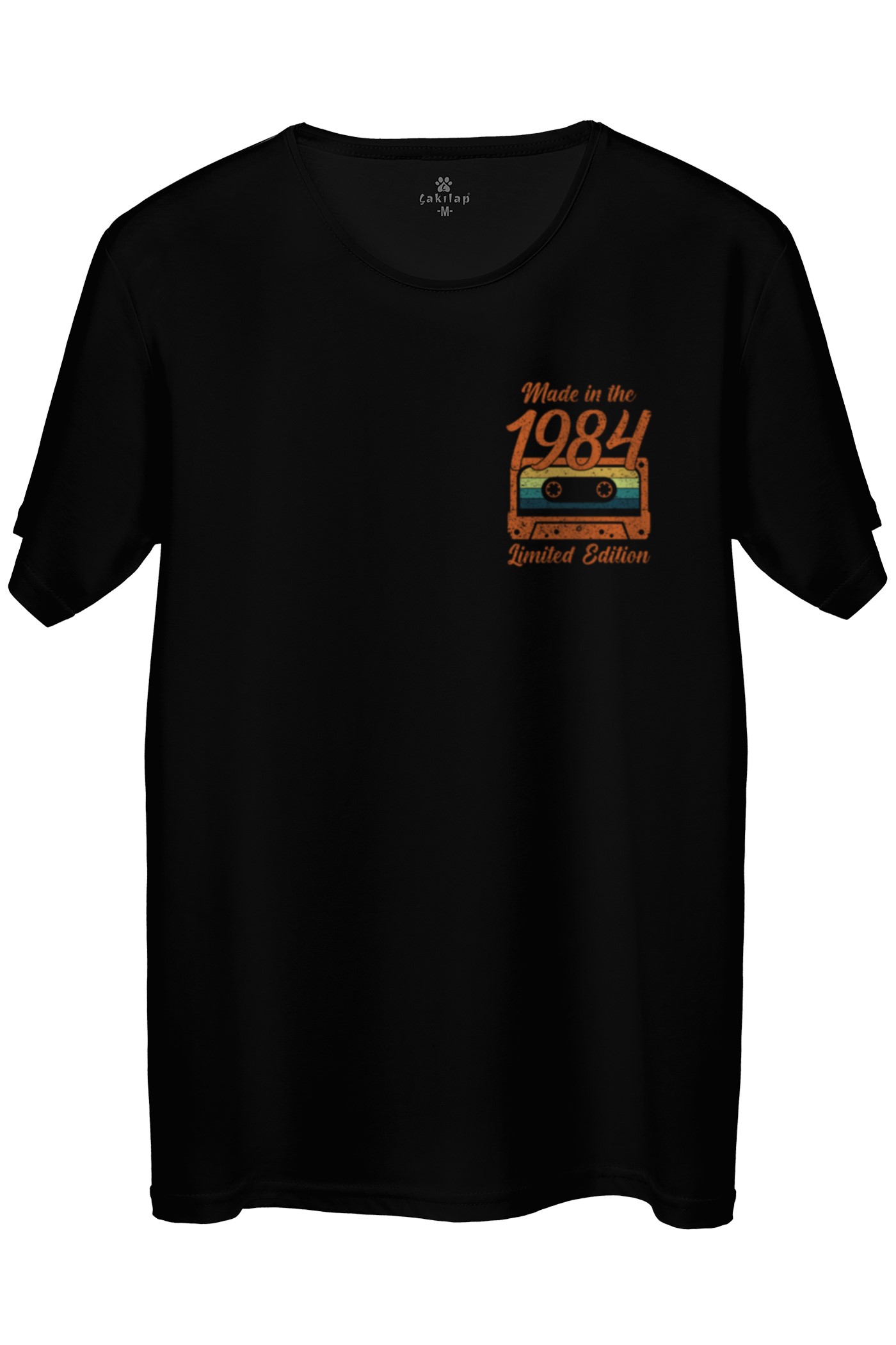 Retro Baskılı Regular Tişört