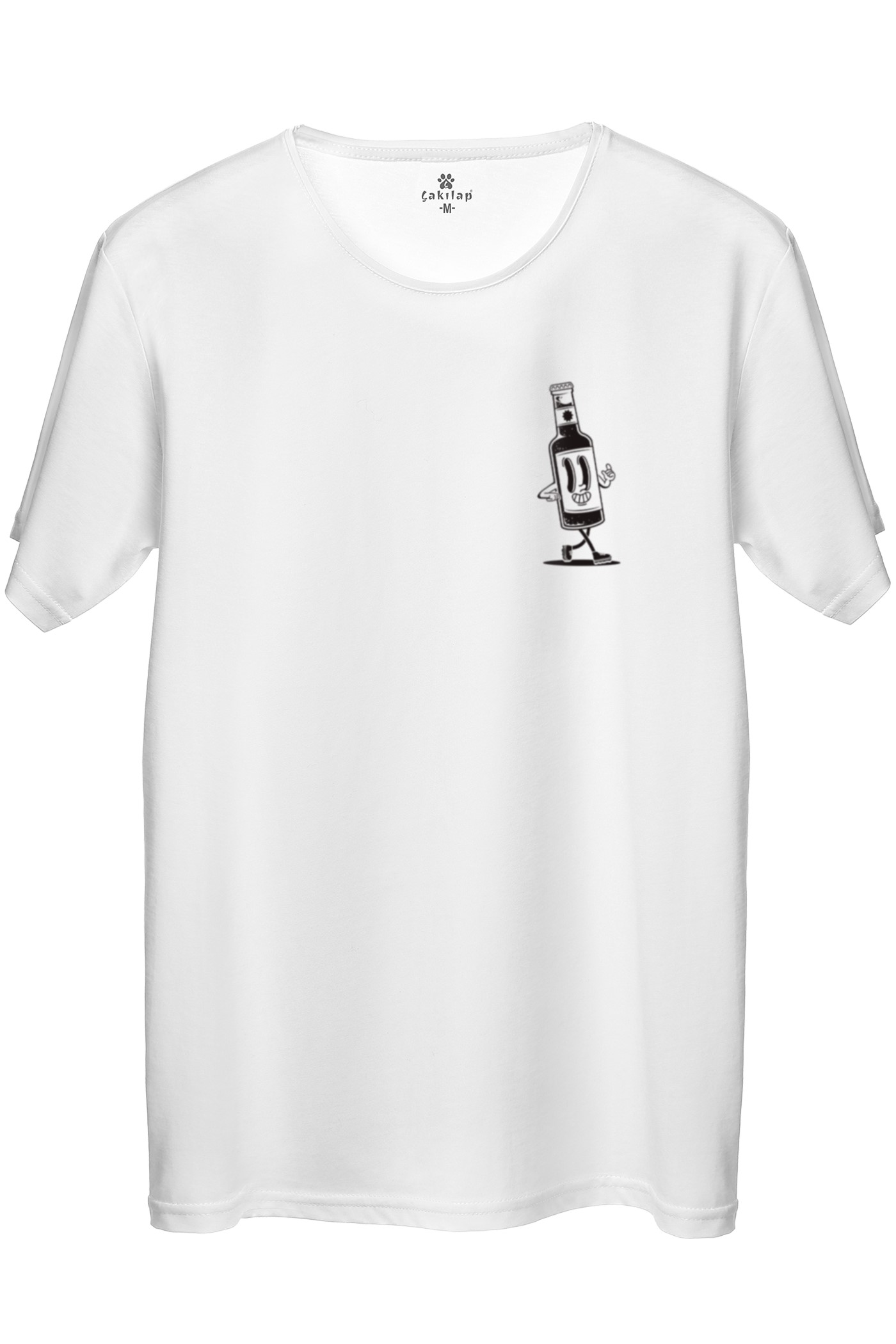 Retro Baskılı Regular Tişört