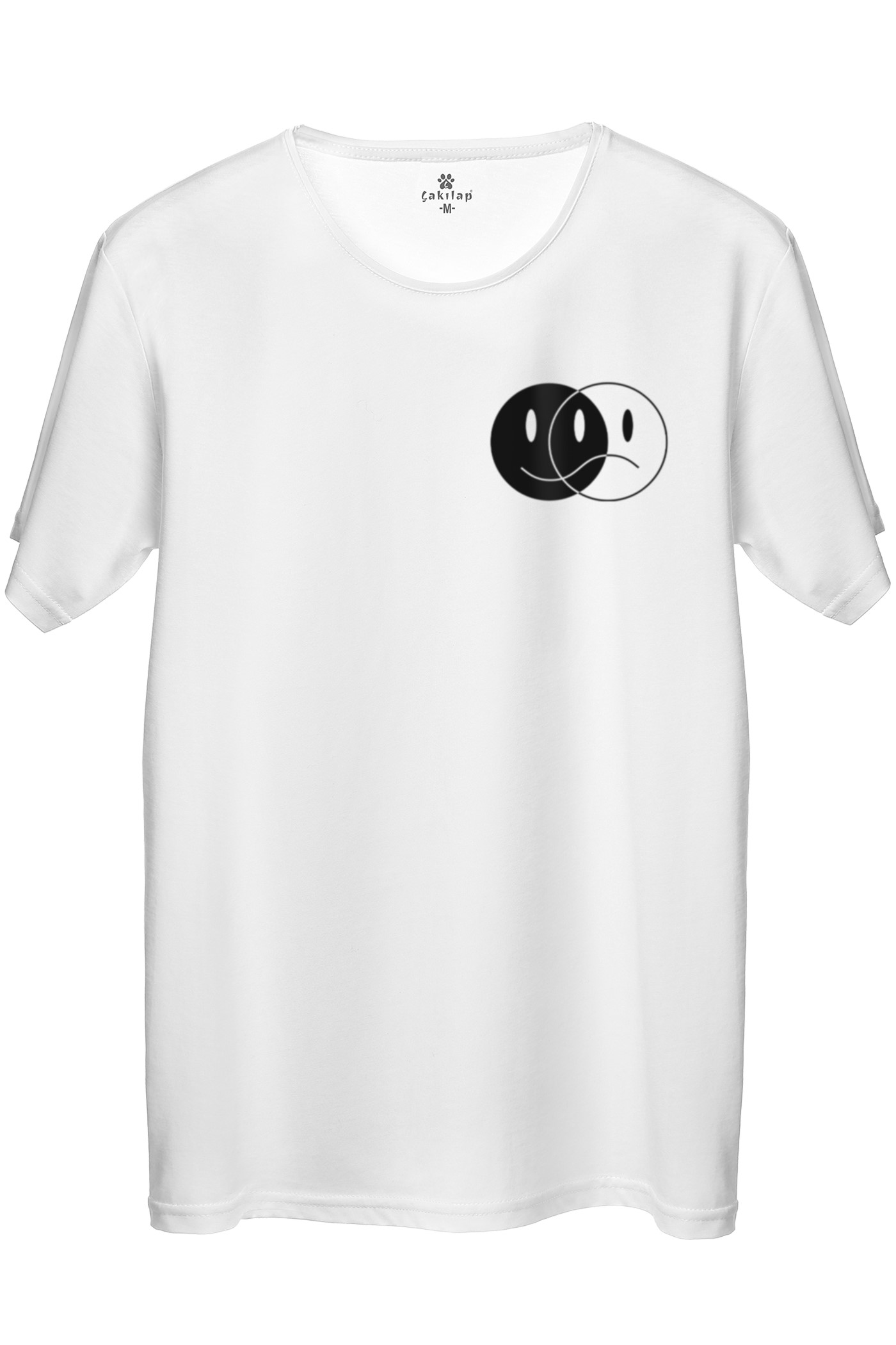 Retro Baskılı Regular Tişört